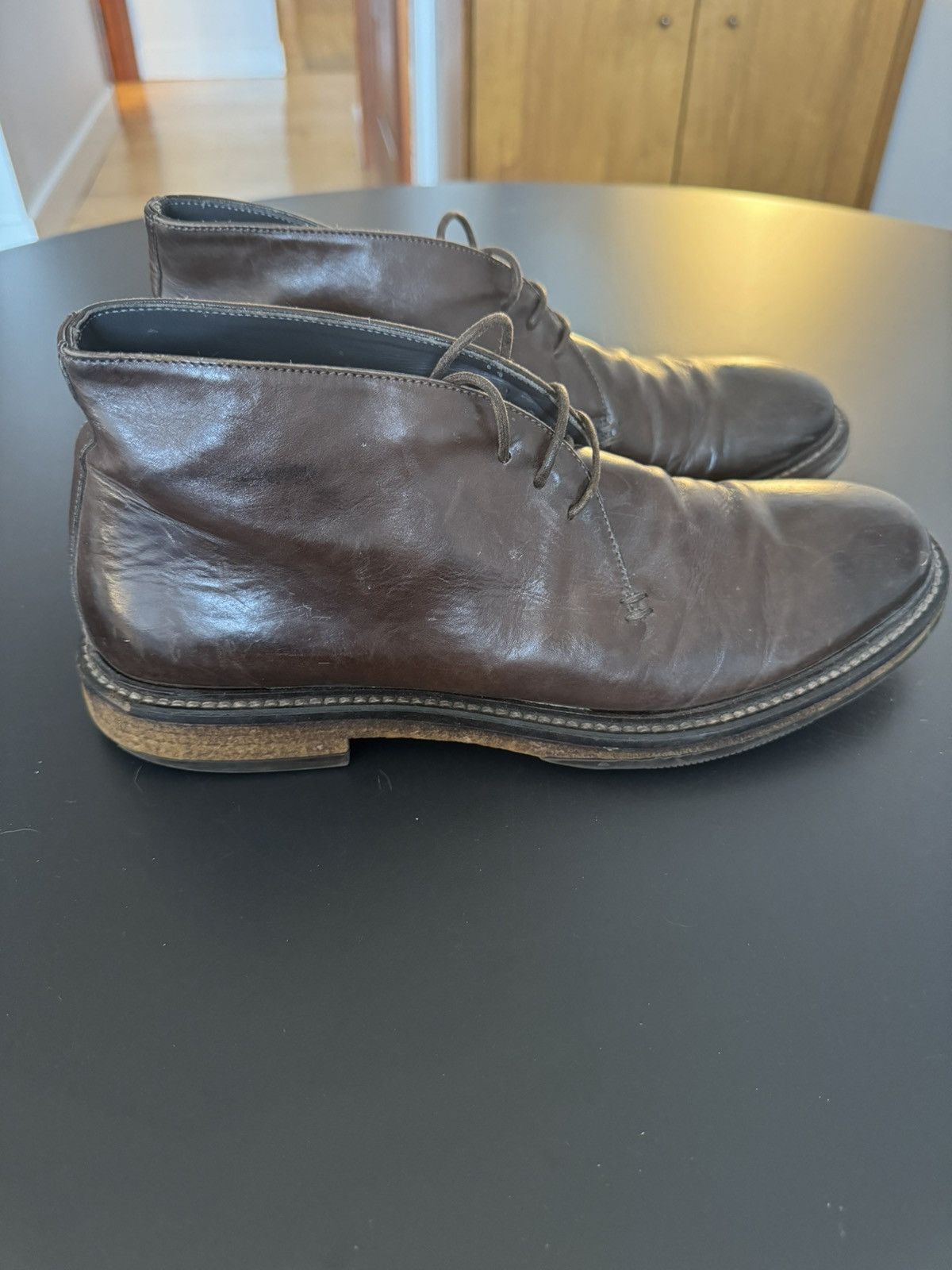 To Boot New York To Boot New York Leather Chukka Boot Brown Size US 10 / EU 43 - 4 Thumbnail