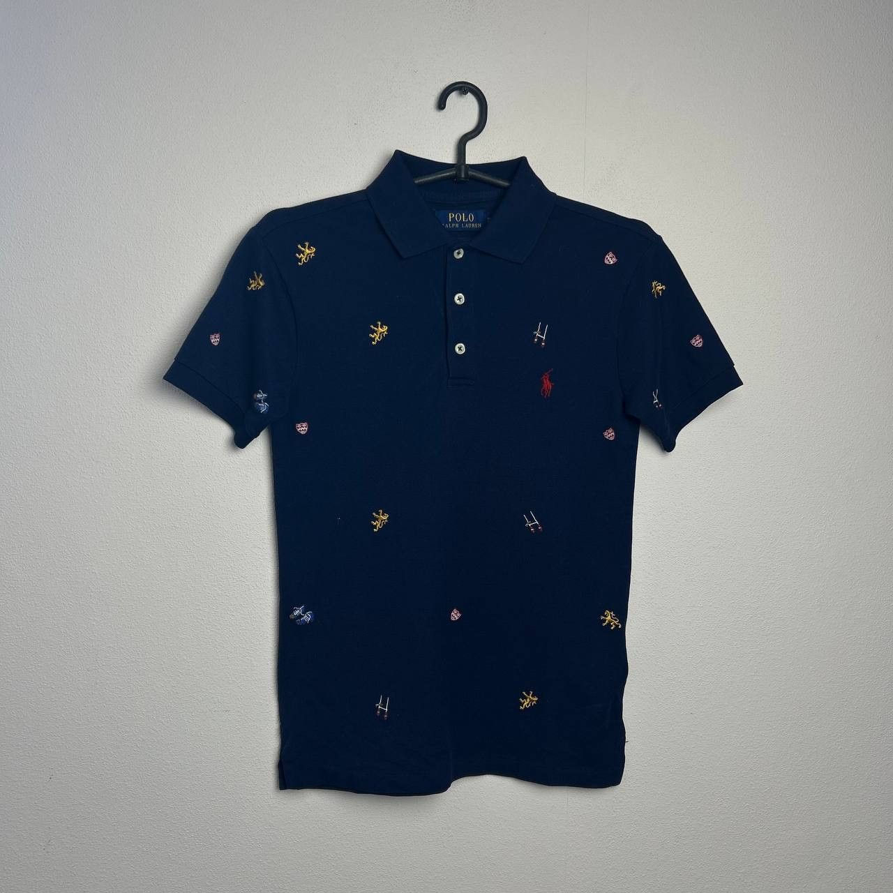 Polo Ralph Lauren Mens Polo Ralph Lauren Monogrammed y2k polo size XS Size US XS / EU 42 / 0 - 1 Thumbnail