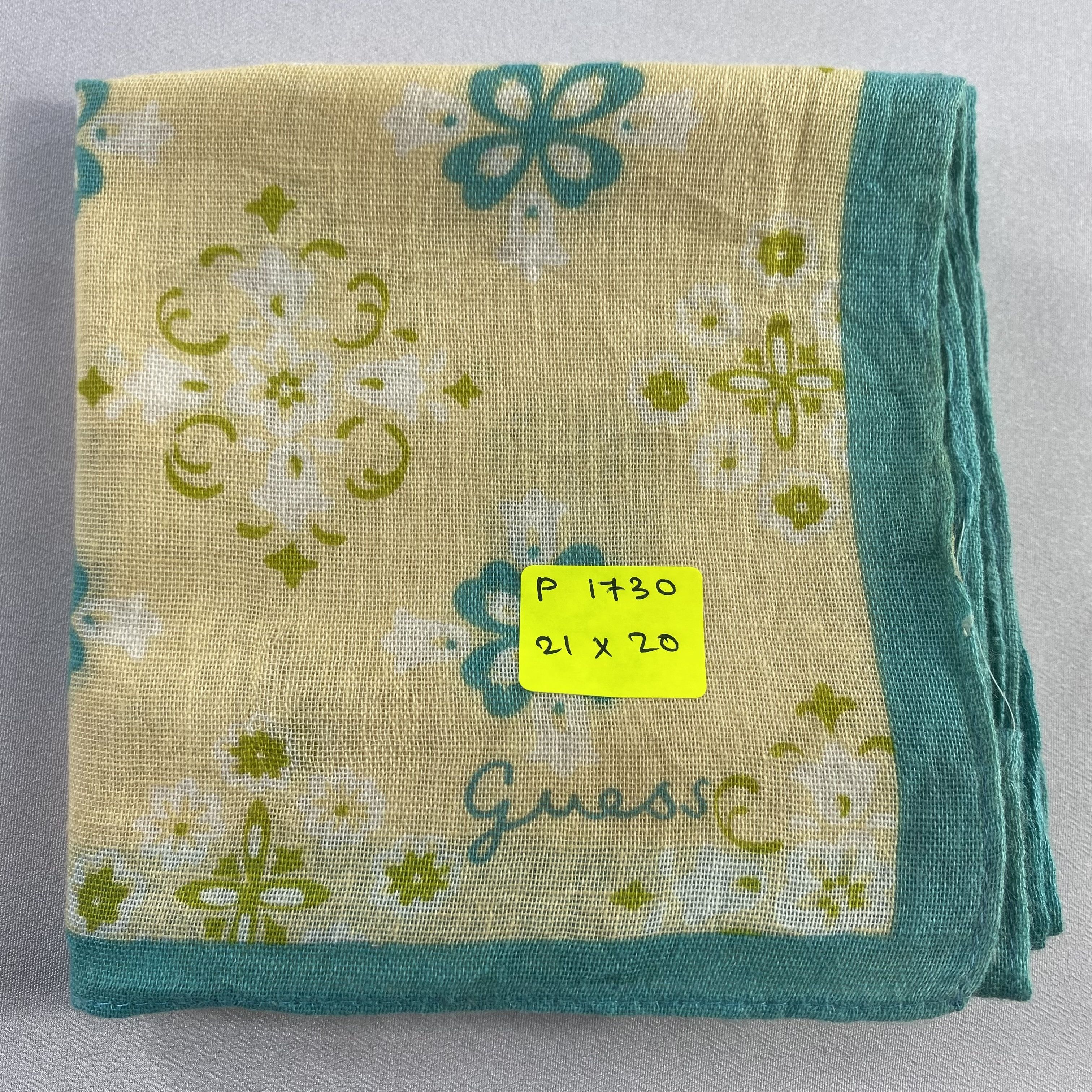 Guess × Vintage Guess Handkerchief / Neckerchief / Bandana-P1730 Size ONE SIZE - 6 Thumbnail