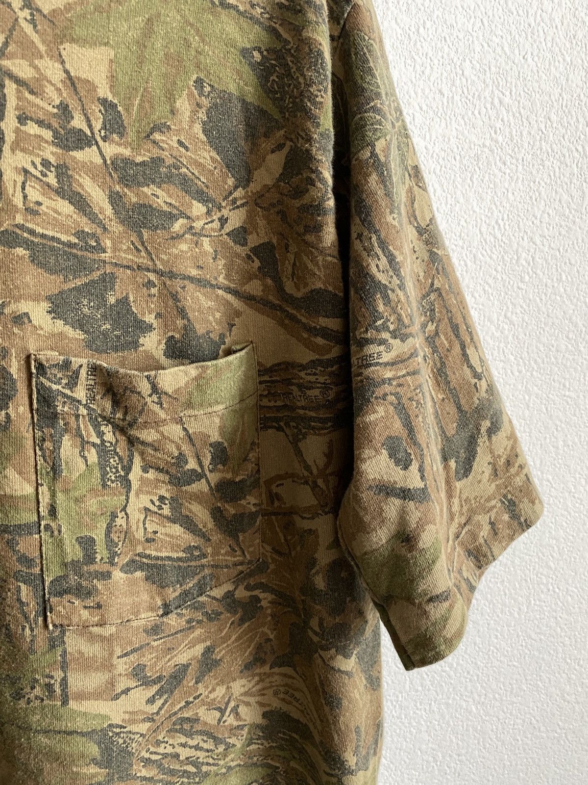 Realtree Vintage 90s Real Tree Camo Single Stitch Tee Size US M / EU 48-50 / 2 - 3 Thumbnail