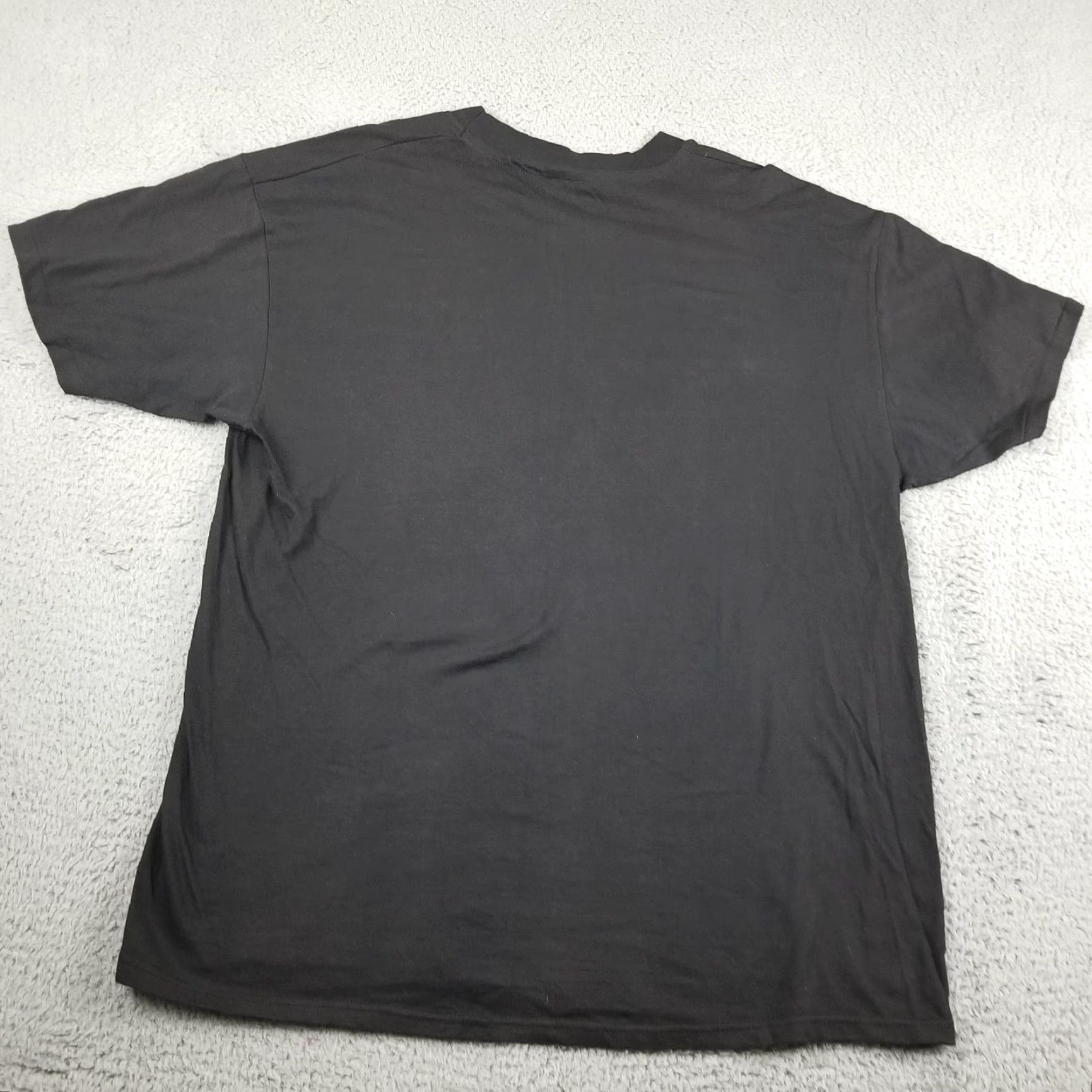 Hanes VINTAGE Hanes Portland OR Baseball T-Shirt Adult XL Black Solid Activewear PDX Mens Size US XL / EU 56 / 4 - 7 Thumbnail