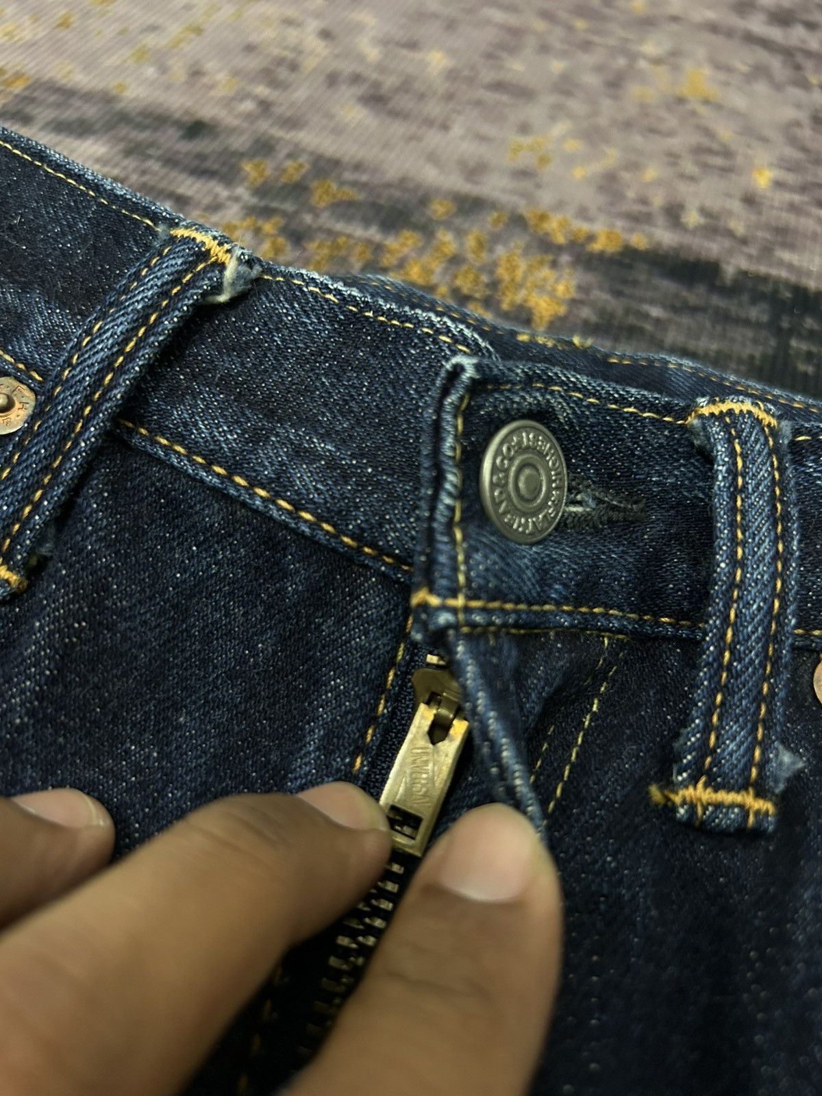 The Flat Head The Flat Head Flare Denim Jeans Size US 29 - 14 Thumbnail