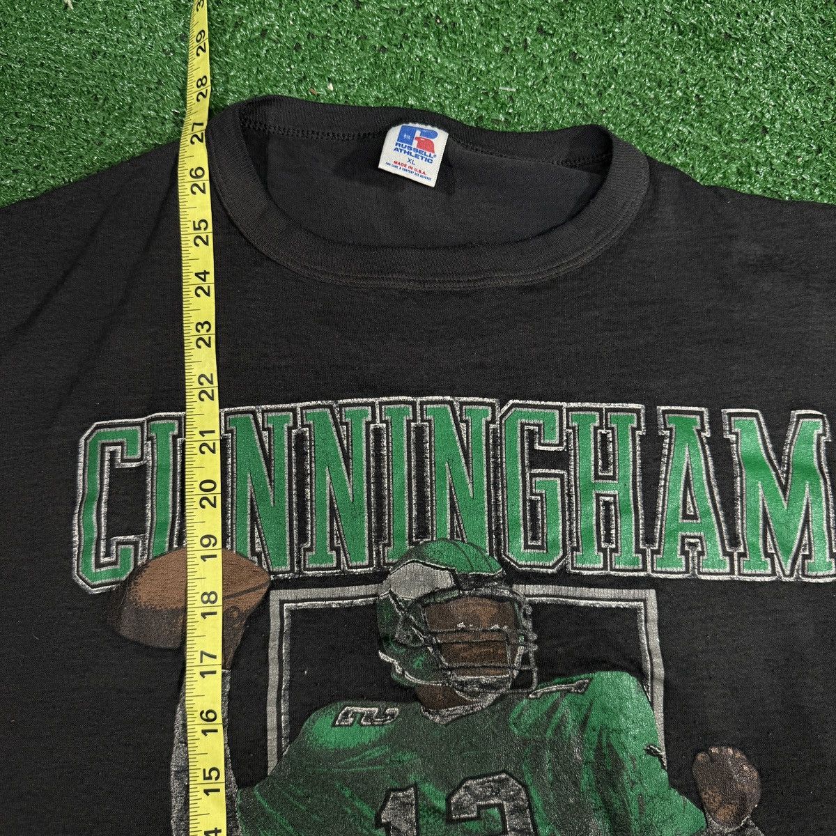 Russell Athletic Vintage Randall Cunningham Eagles Russell Tee XL USA Size US XL / EU 56 / 4 - 4 Thumbnail