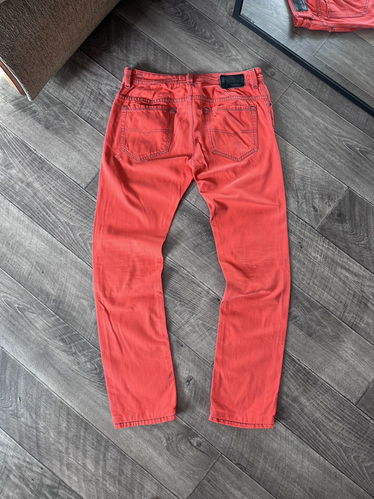Diesel Rare Diesel D.N.A. S/S 2016 THAVAR Slim Skinny Distressed Size US 33 - 2 Thumbnail