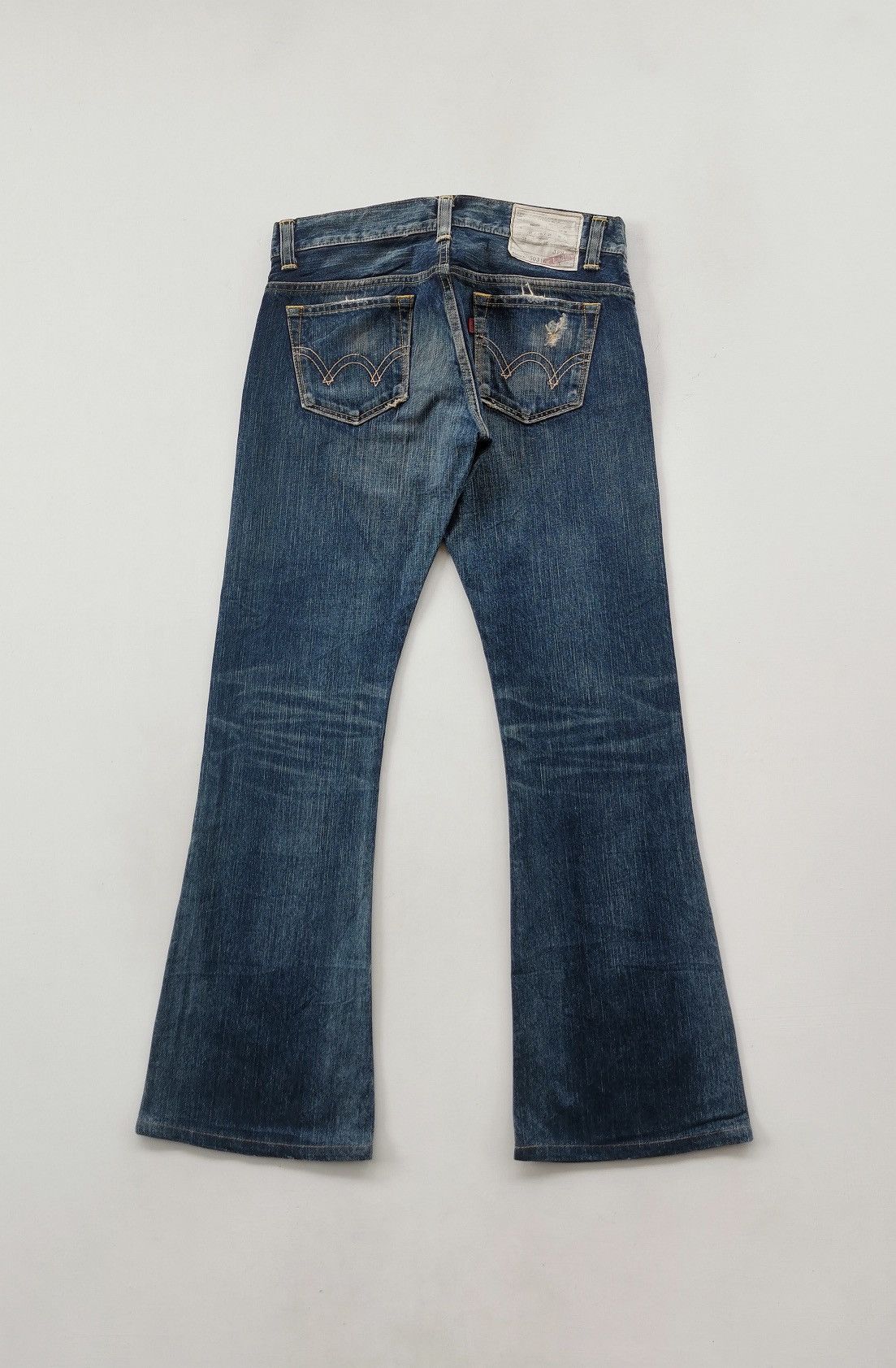 Edwin Edwin 503 13oz Bootcut Jeans Size 30" / US 8 / IT 44 - 5 Thumbnail