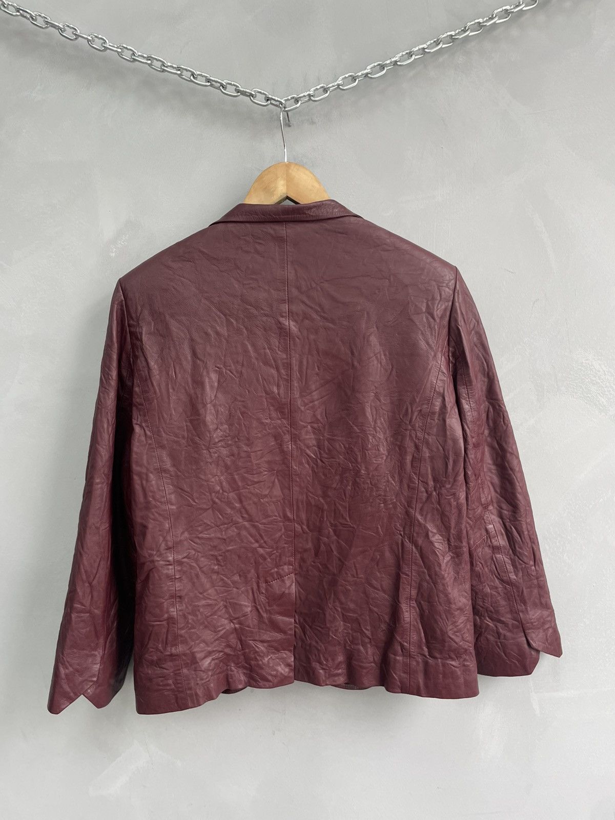 Zadig & Voltaire Zadig & Voltaire avant garde leather blazer designer Size S / US 4 / IT 40 - 9 Thumbnail