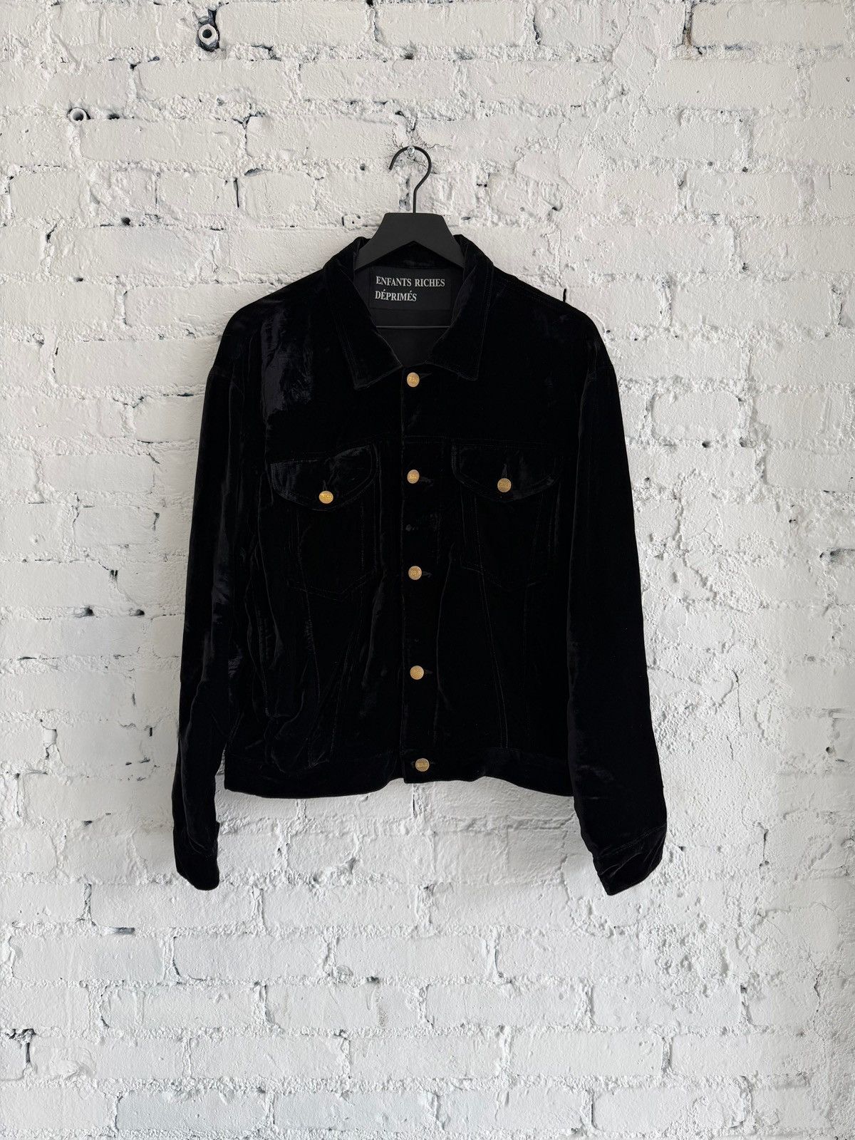 Enfants Riches Deprimes 2017 ERD VELVET TRUCKER JACKET Size US L / EU 52-54 / 3 - 1 Thumbnail