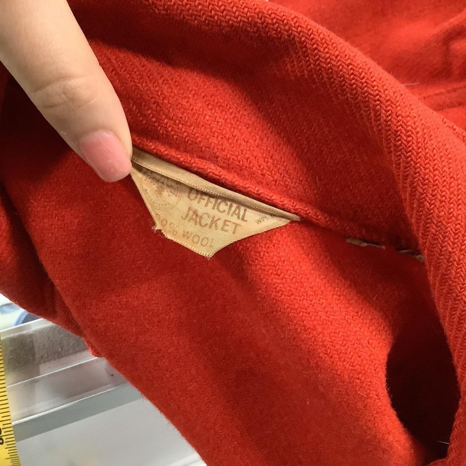 Other 60s Red Wool Boy Scouts Of America Jacket Shirt Size US L / EU 52-54 / 3 - 2 Thumbnail