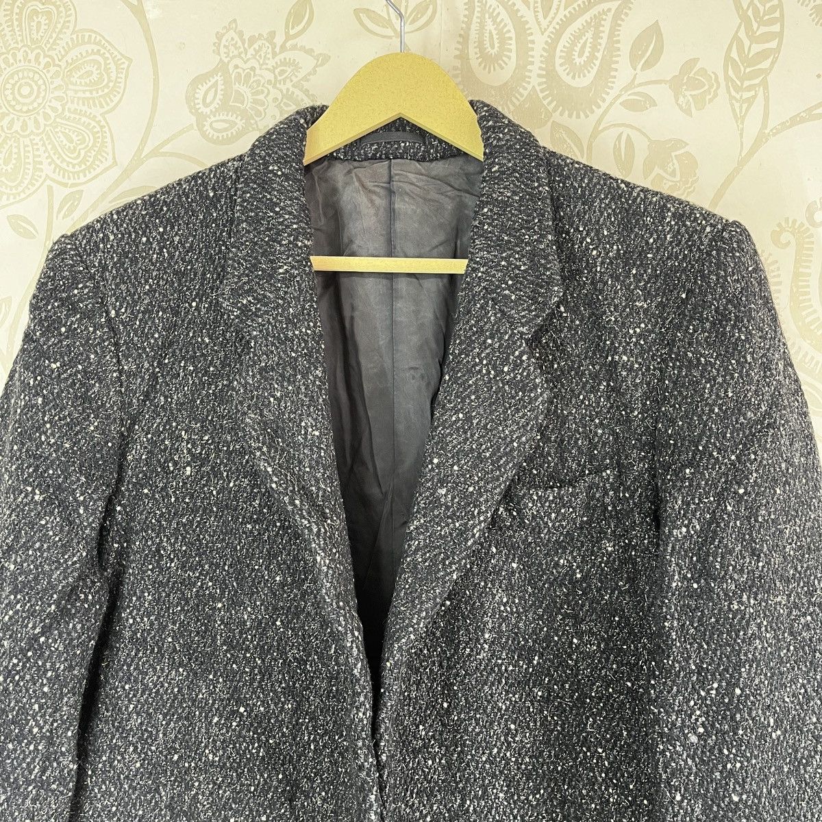 Vintage × Y's for Men × Yohji Yamamoto Y's Hommes YOHJI YAMAMOTO Coat Wool Jacket Size 44R - 23 Thumbnail