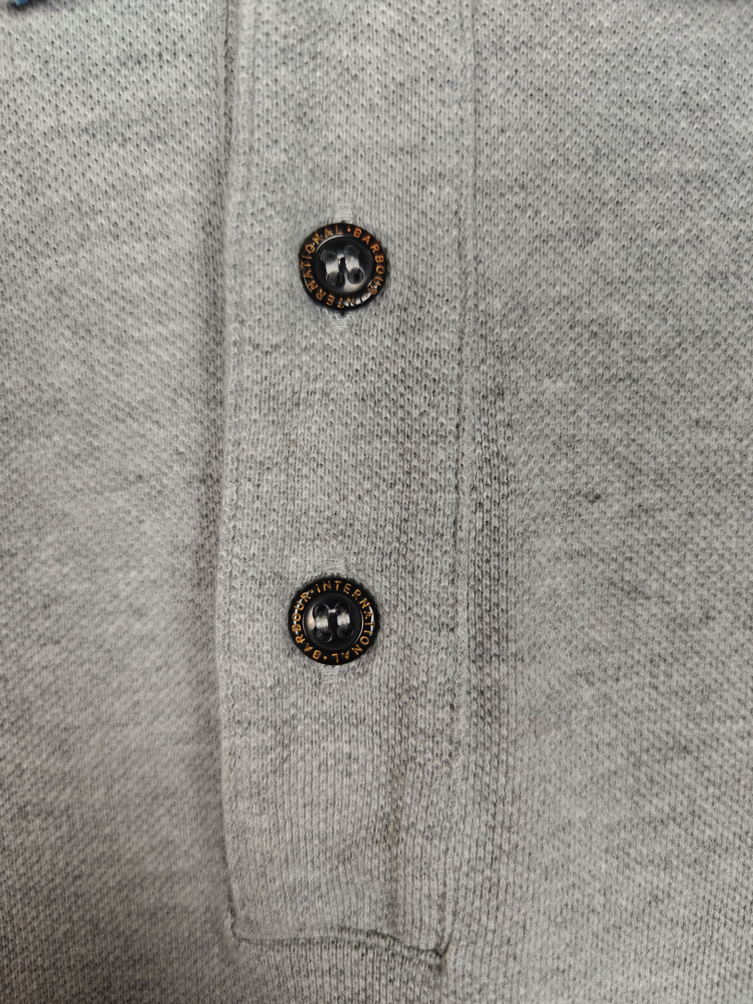 Barbour Barbour International Polo T-Shirt Gray size M Size US M / EU 48-50 / 2 - 7 Thumbnail