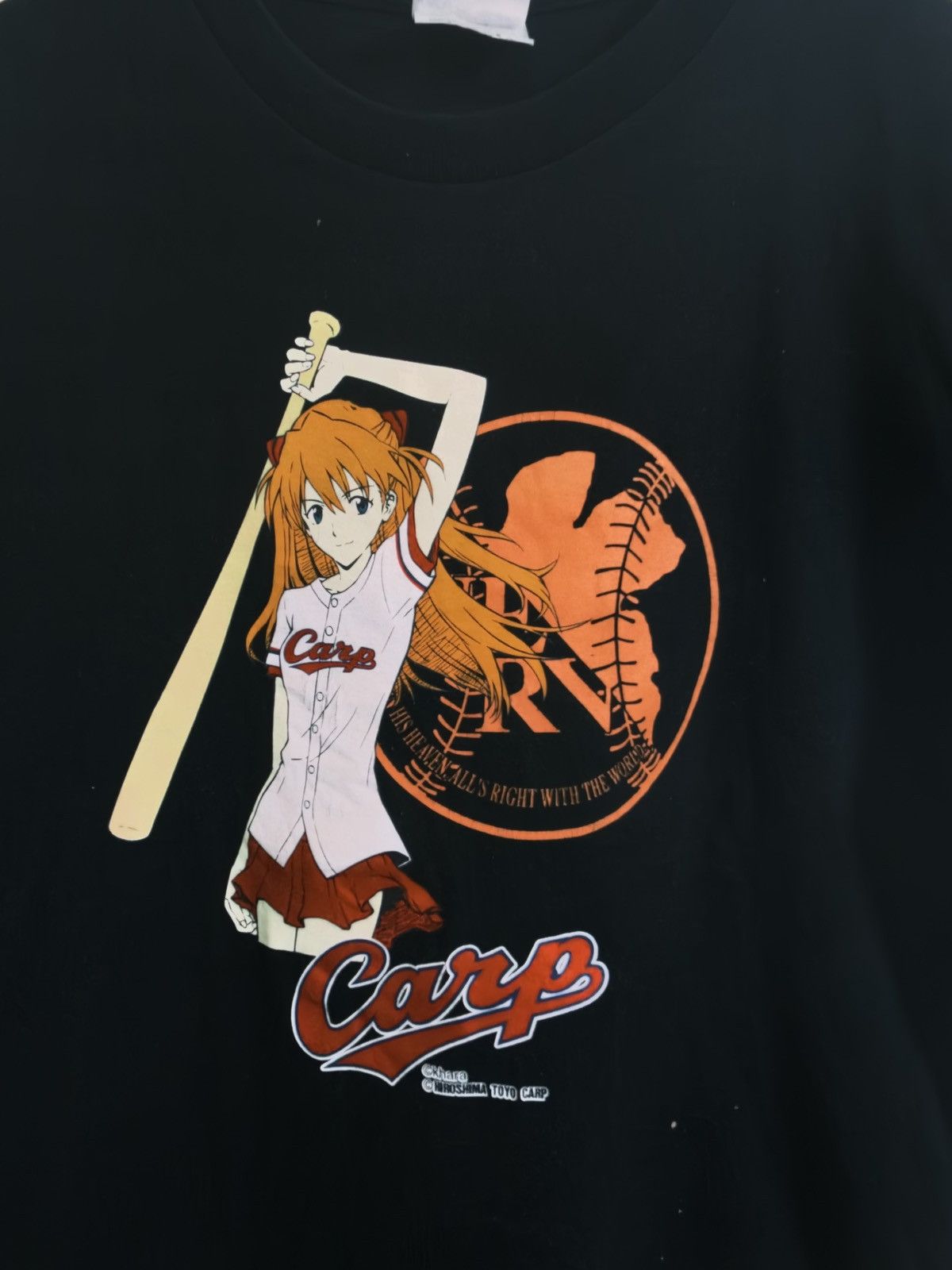 Anime Anime evangelion x mlb carp asuka Size US M / EU 48-50 / 2 - 2 Thumbnail