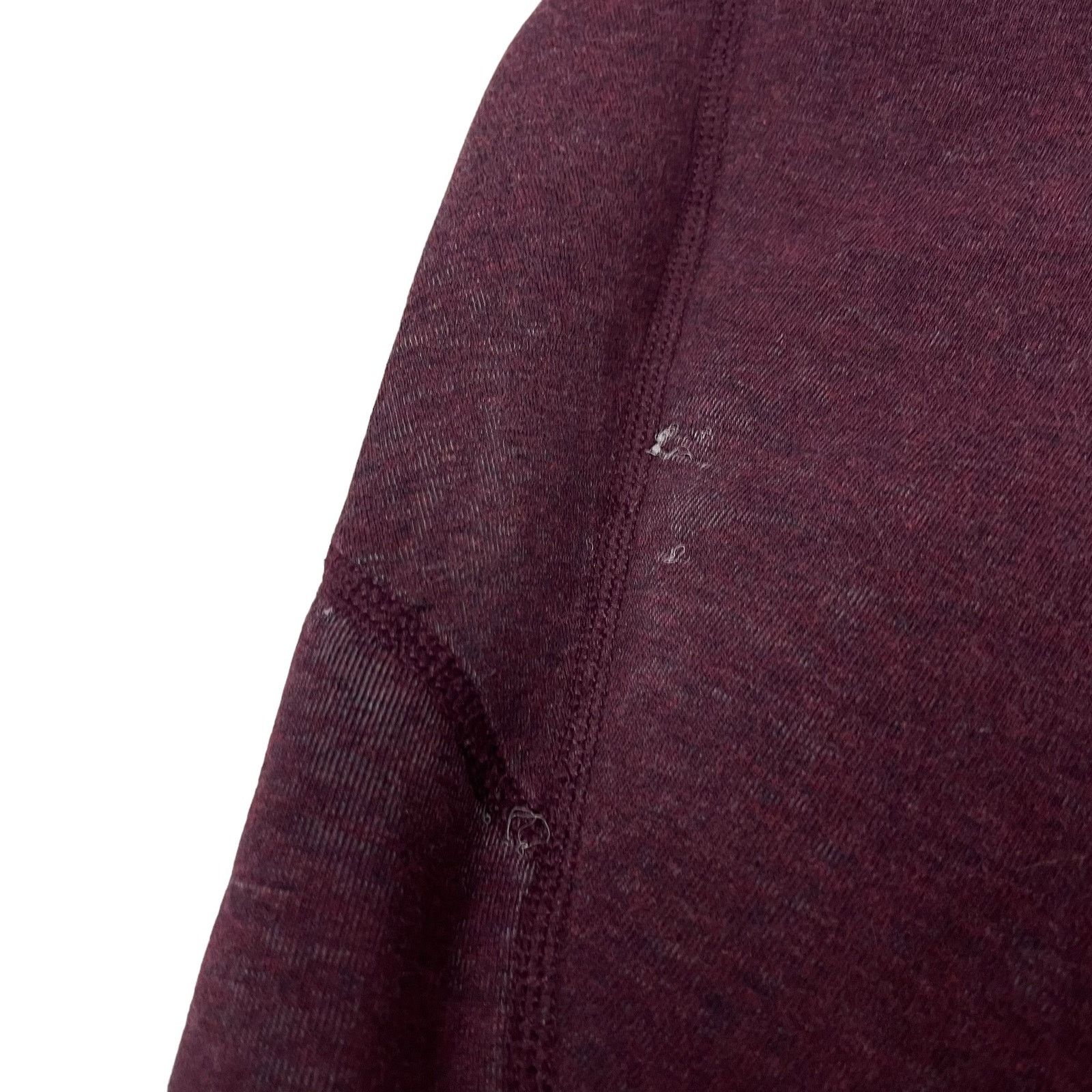 Nike Nike Tech Men's Burgundy Cotton Full Zip Windrunner Hoodie M Size US M / EU 48-50 / 2 - 5 Thumbnail