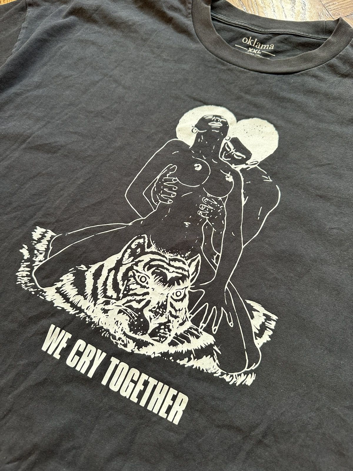 Band Tees Kendrick Lamar We Cry Together Tour Oklama Rare Tee Size US XXL / EU 58 / 5 - 3 Thumbnail