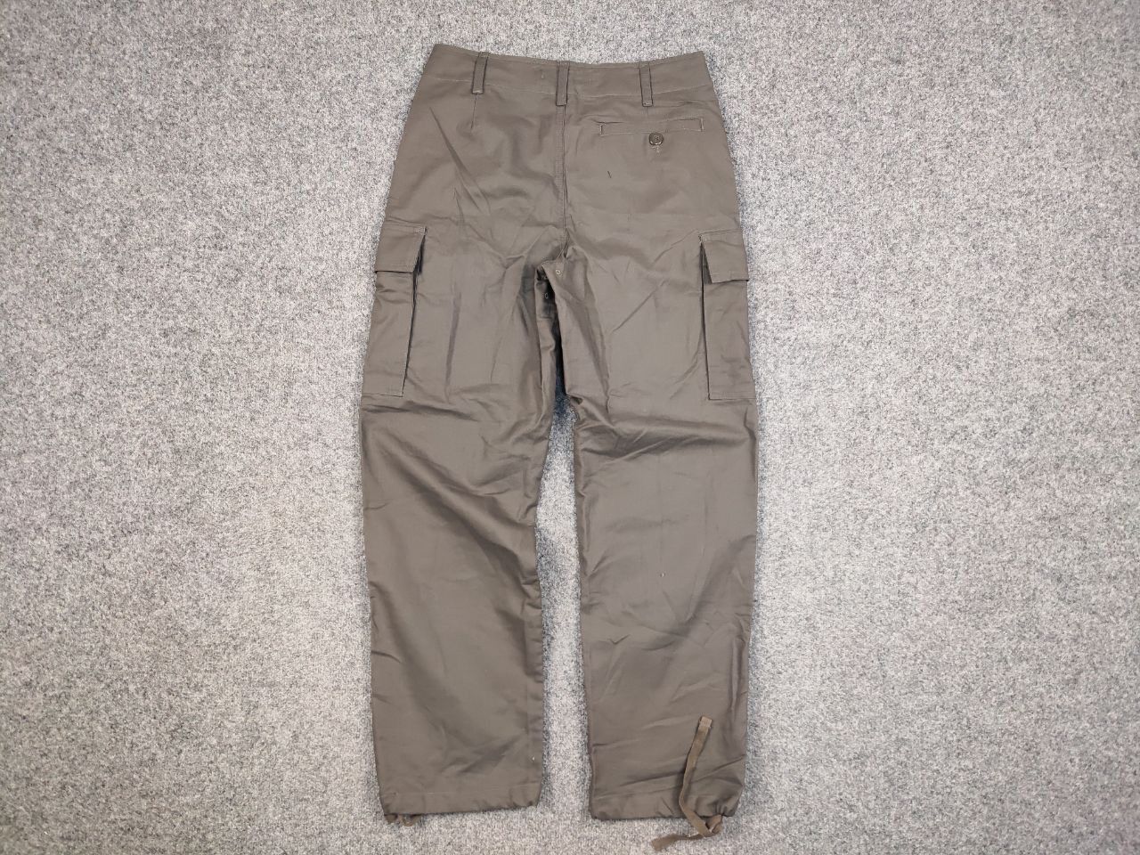 Japanese Brand Vintage 98s Genuine French Khaki Cargo Combat Trousers Pants Size US 32 / EU 48 - 11 Thumbnail