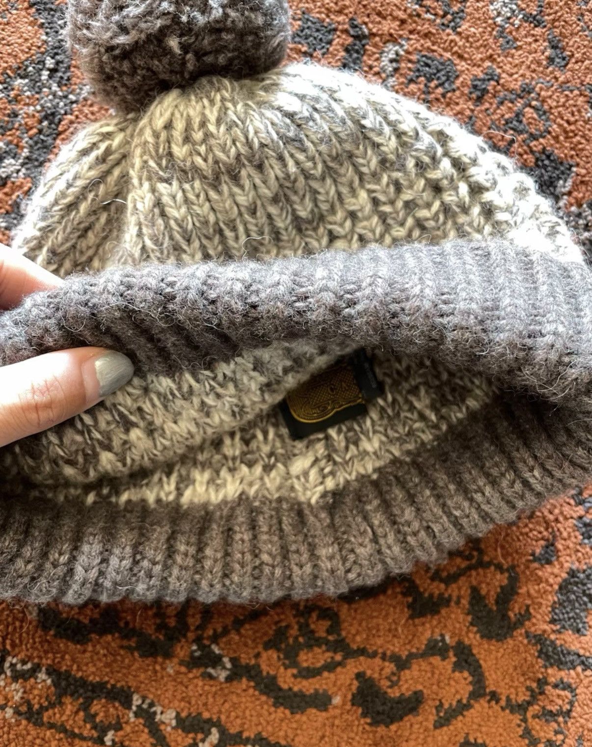 CA4LA CA4LA Wool Blend Beanie. Very thick and warm. Size ONE SIZE - 2 Thumbnail