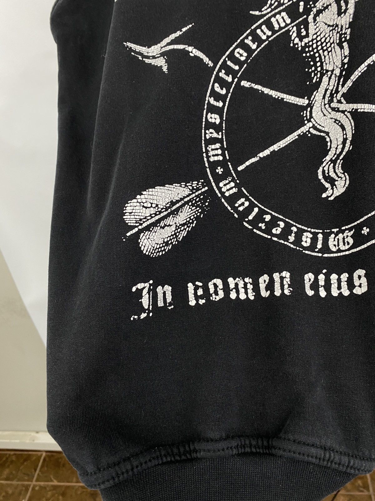 Band Tees Vintage Behemoth In Nomen Eius Baphomet Rock Hoodie Rare Y2K Size US L / EU 52-54 / 3 - 13 Thumbnail