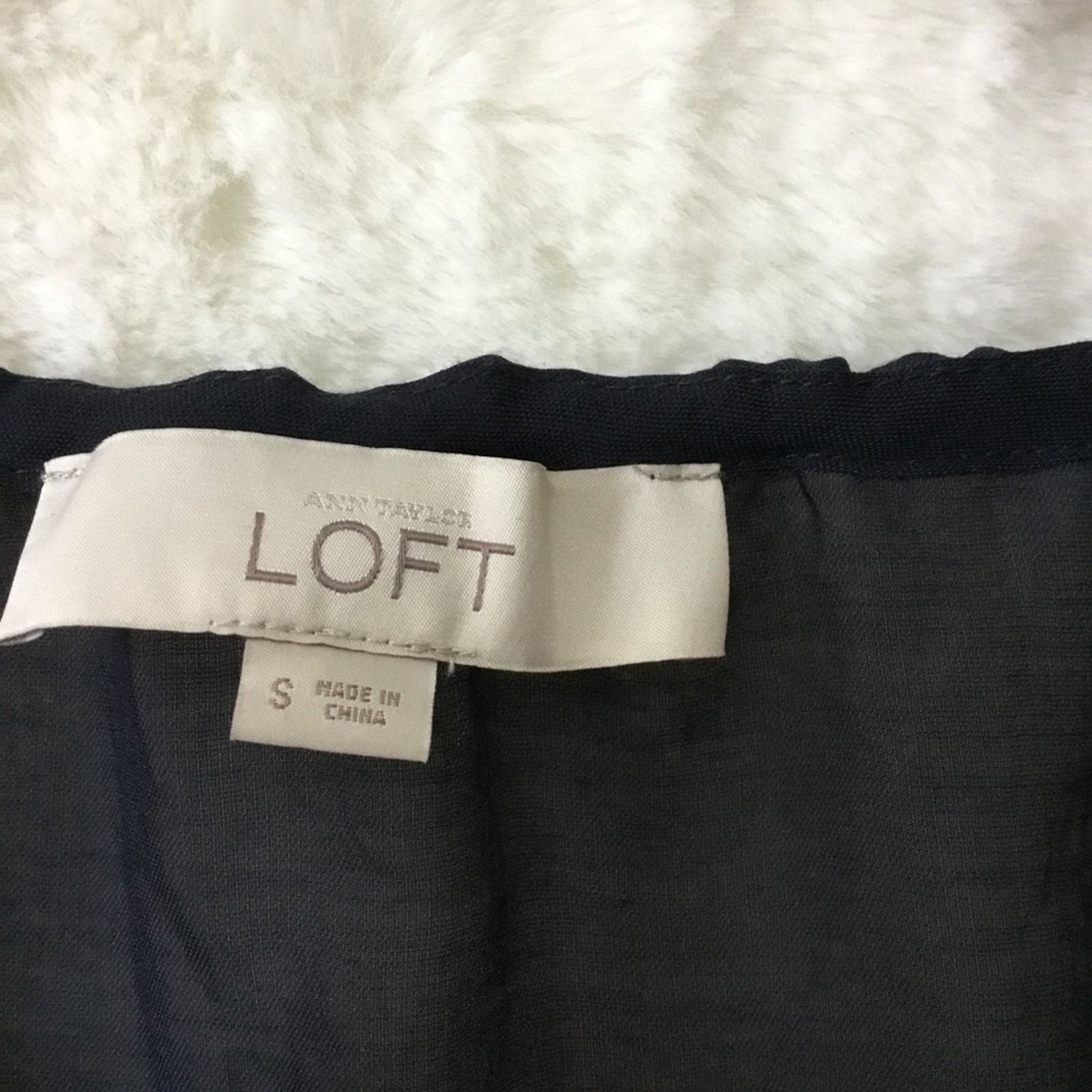 Loft LOFT Navy Sheer Peasant Blouse Size S / US 4 / IT 40 - 2 Thumbnail