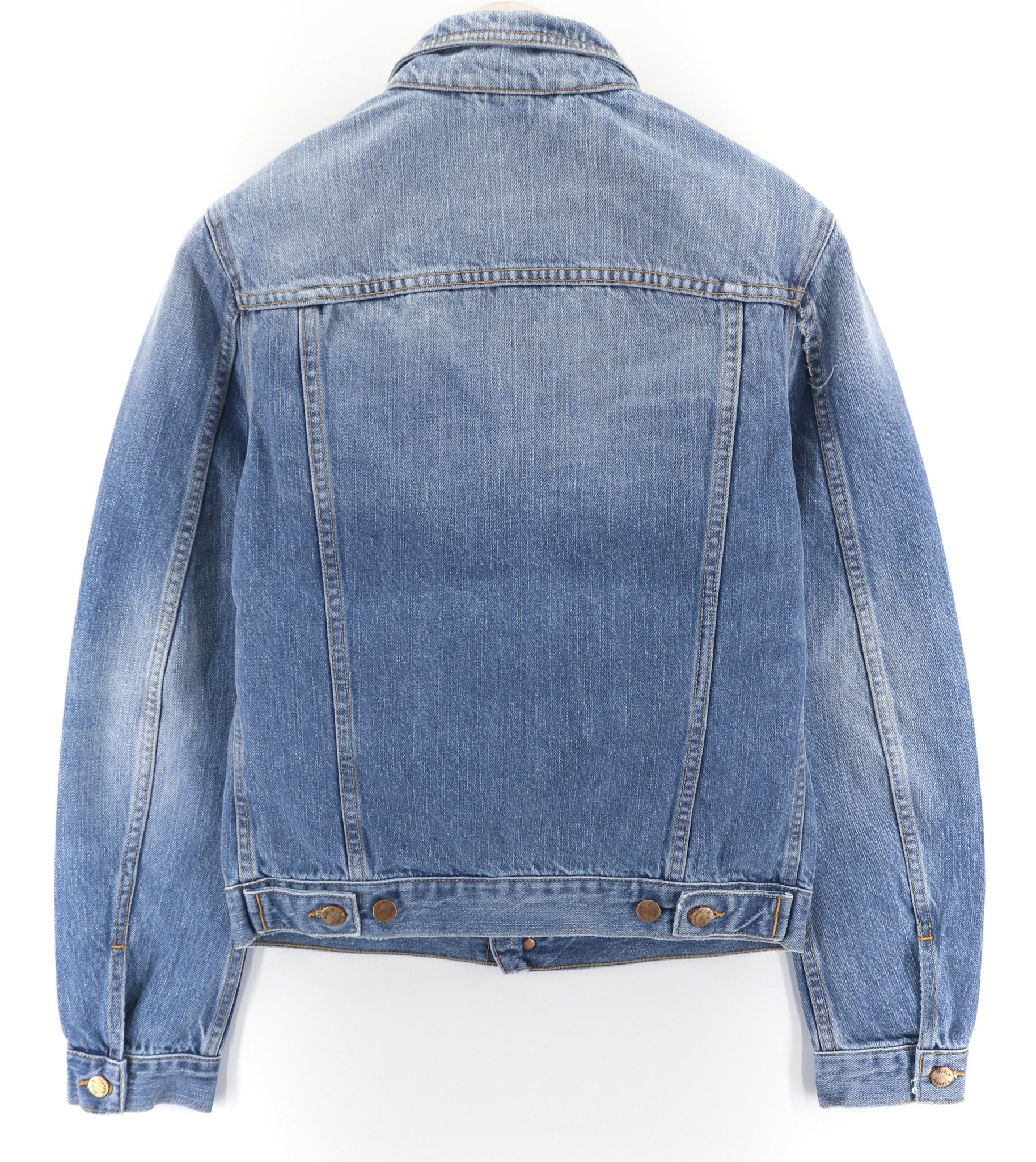 Nudie Jeans PERRY ORG. SUMMER SHADE S Organic Cotton Blue Jacket 80406 Size US S / EU 44-46 / 1 - 2 Thumbnail
