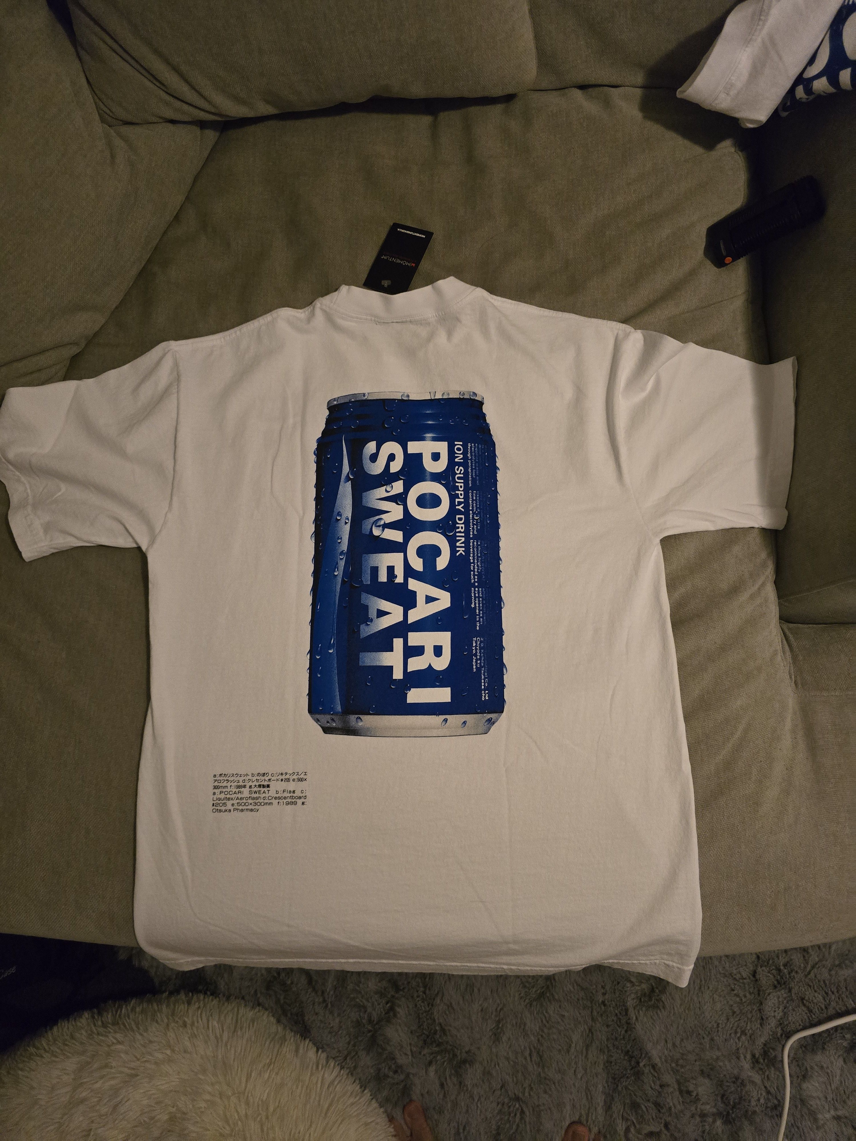 Beautiful Ful b.Eautiful Pocari Sweat T-Shirt | Grailed