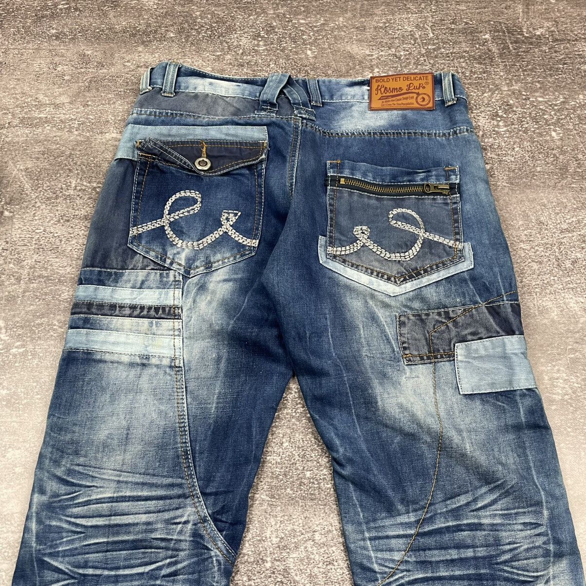 Other Kosmo Lupo Multi-Pocket Designer Jeans Size US 34 / EU 50 - 14 Thumbnail