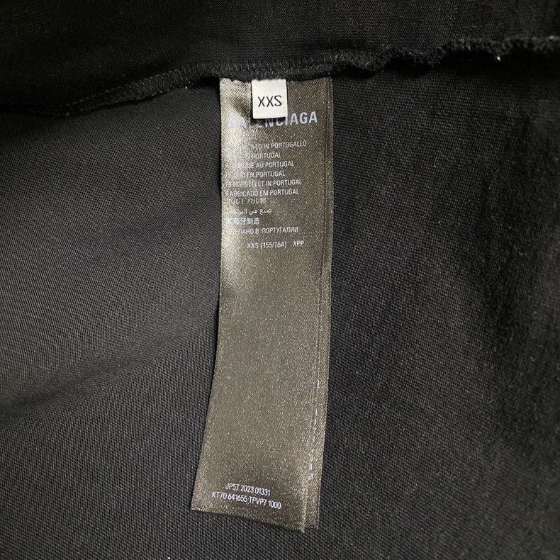 Balenciaga Balenciaga Rhinestone T-shirt Size US XXS / EU 40 - 6 Thumbnail