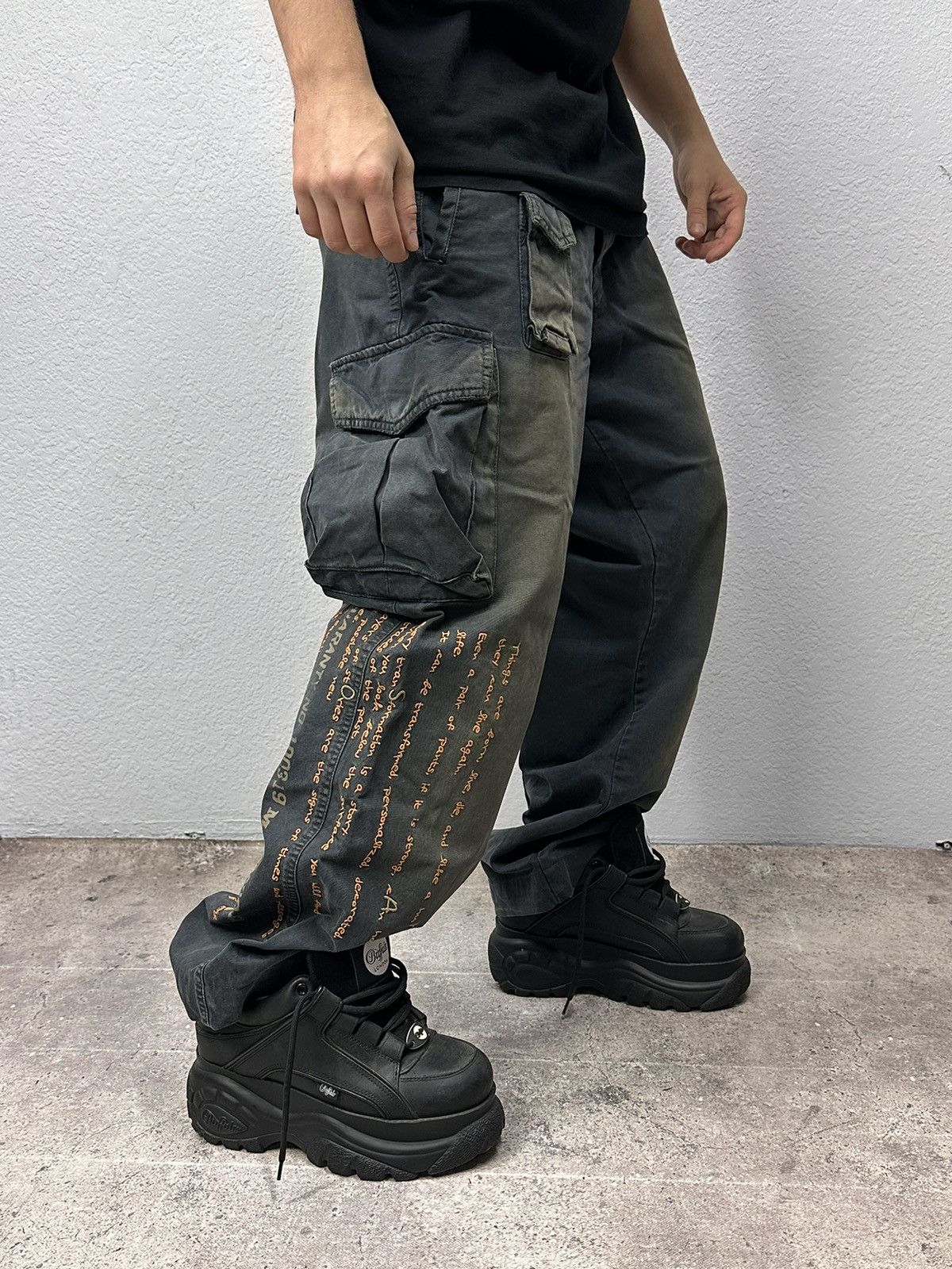 Mason's Vintage Denim Pants Multi pocket Tornado Issey Miyake LGB Size US 40 / EU 56 - 1 Thumbnail