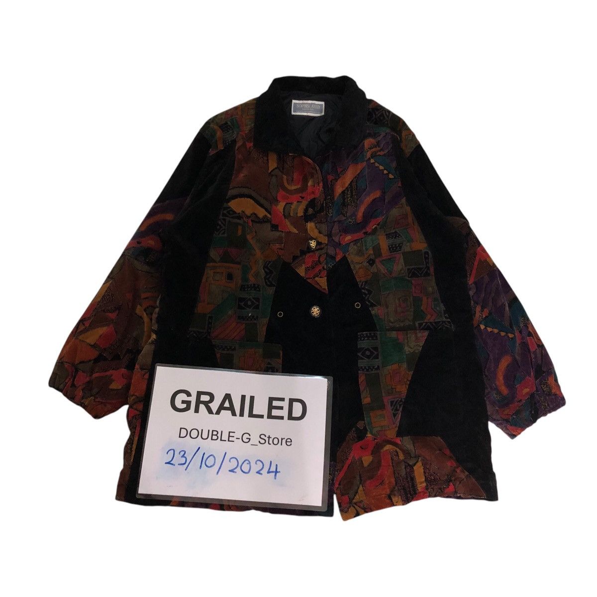 Japanese Brand 📌Vintage Button Chore Jacket Navajo Design Sophiscated Size US M / EU 48-50 / 2 - 1 Thumbnail