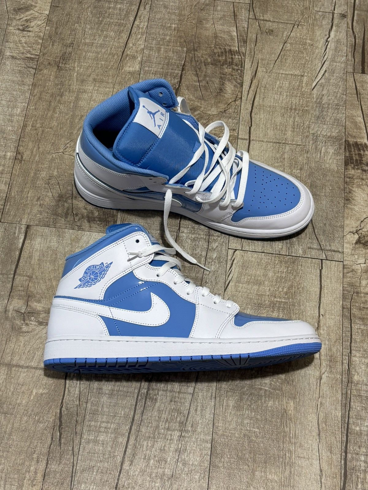 Jordan Brand Jordan 1 Mid Legend Blue Size US 13 / EU 46 - 1 Thumbnail