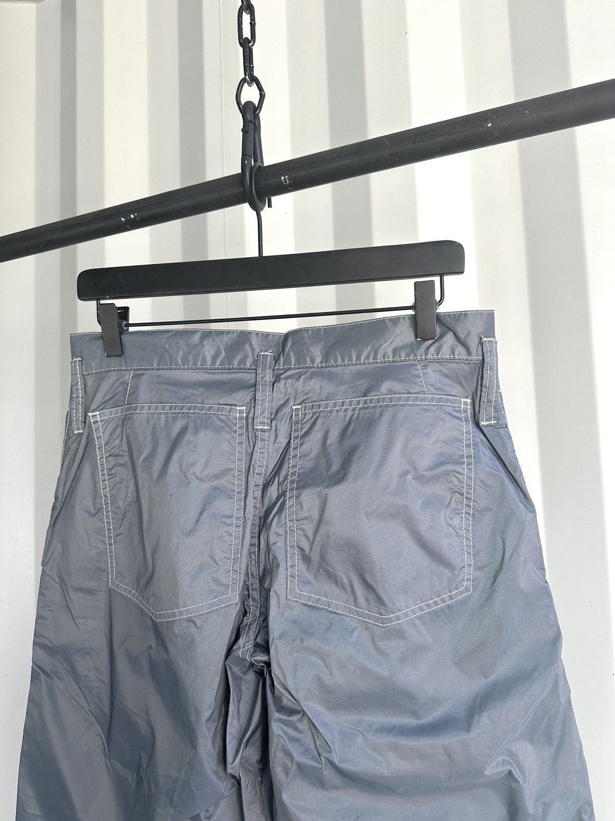 Comme des Garcons Homme Wide Fit Nylon Pants Size US 30 / EU 46 - 4 Thumbnail