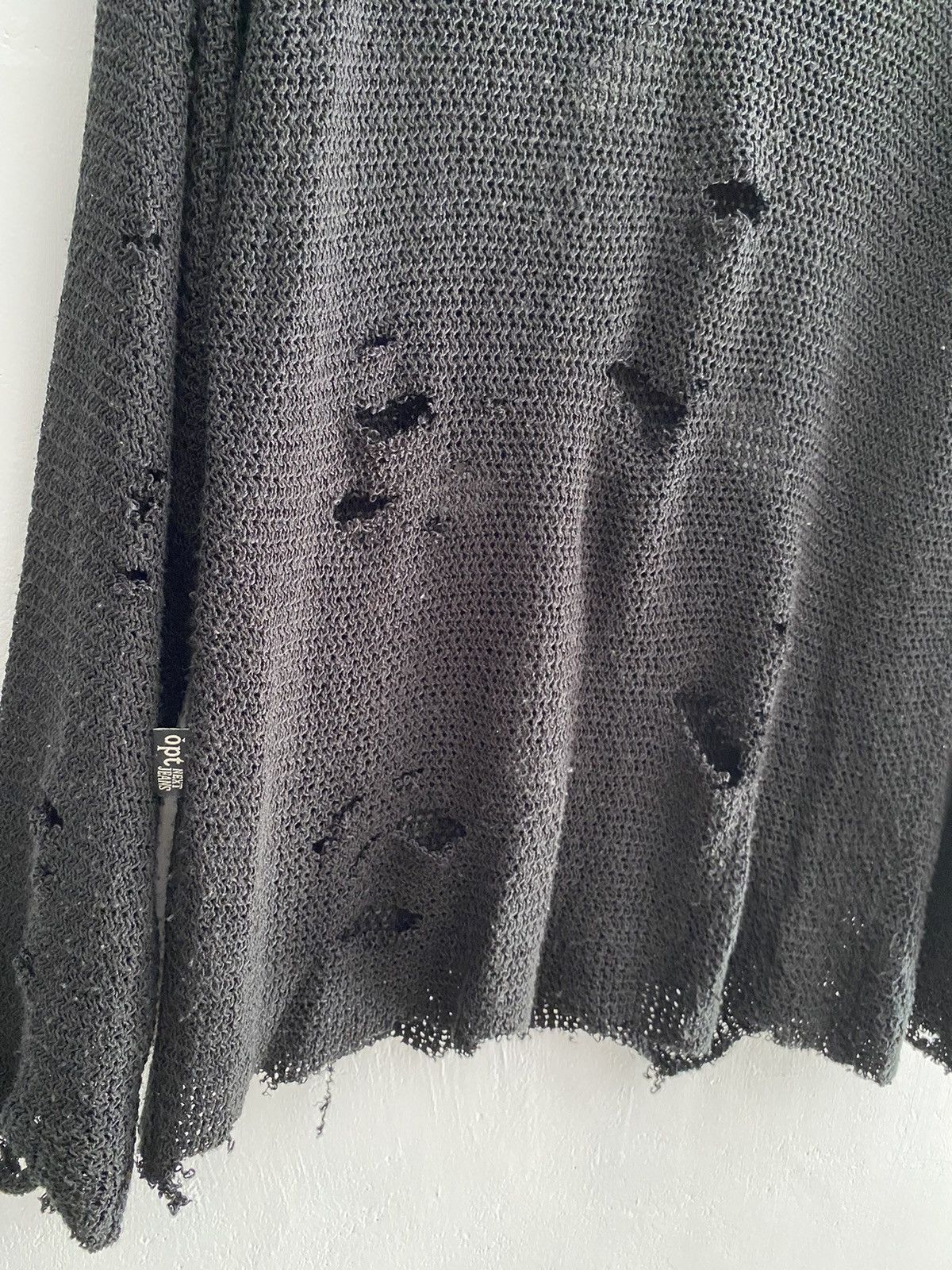 If Six Was Nine × Japanese Brand Opt japanese fishnet destroyed cut out cdg style Size US L / EU 52-54 / 3 - 5 Thumbnail