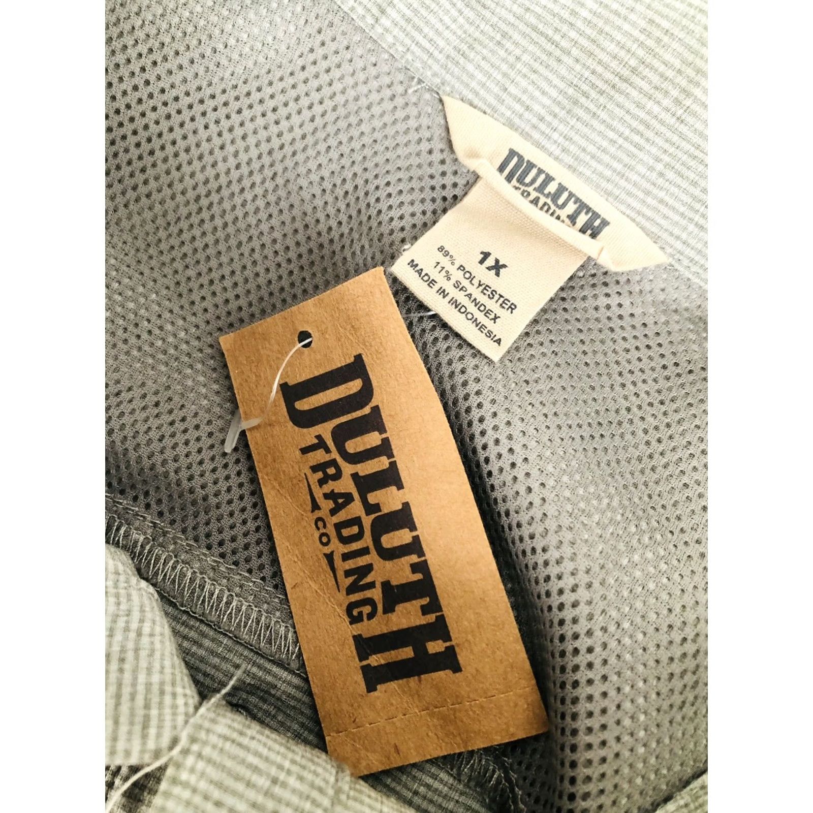 Duluth Trading Company DULUTH TRADING CO Womens Jacket 1X Snap SURVIVOR TUNIC Gray Outdoor Vented Jacket Women XS? 1X Size XL / US 12-14 / IT 48-50 - 6 Thumbnail