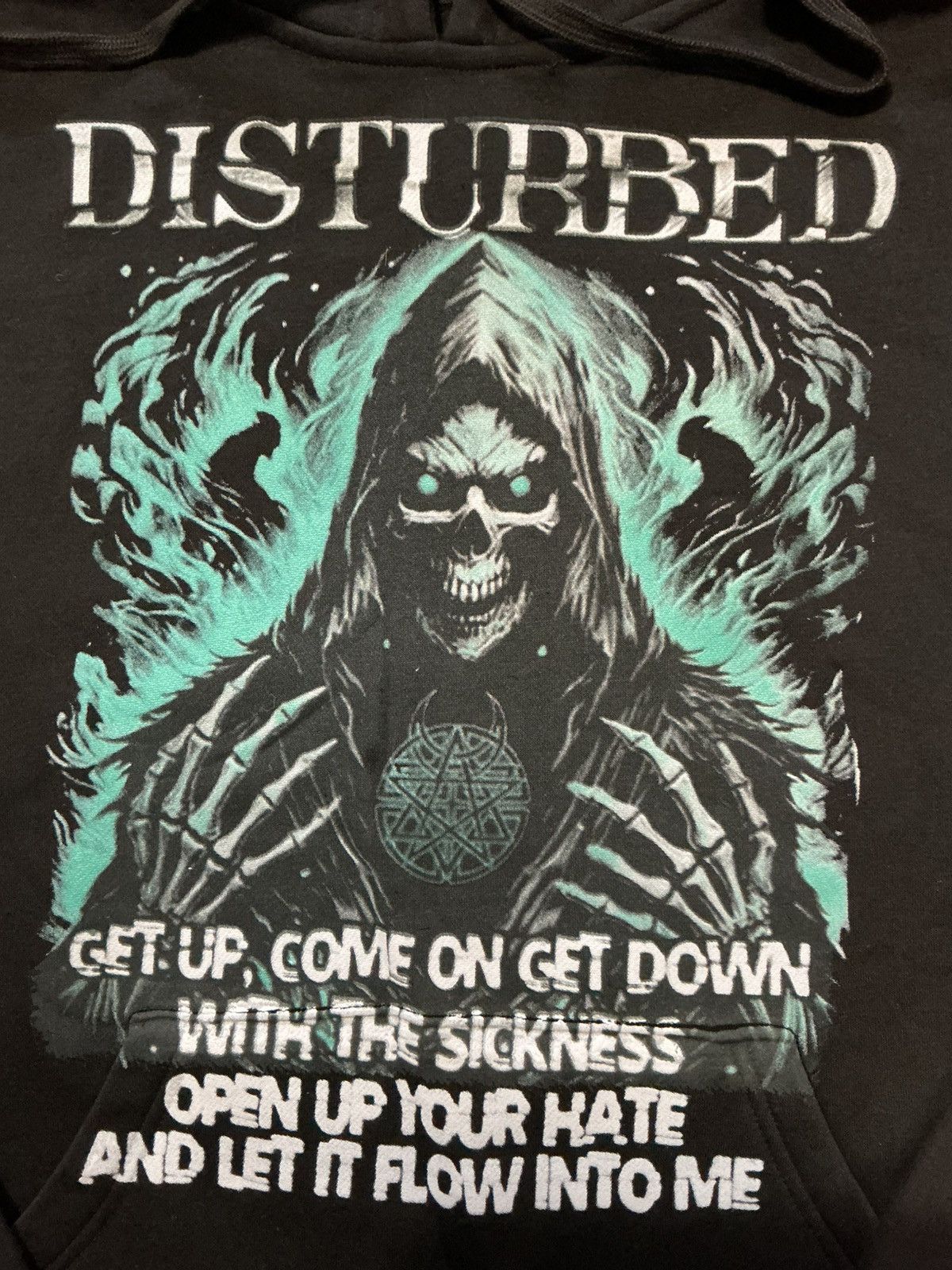 Other Disturbed 25 Years Of The Sickness Anniversary Band Hoodie Size US M / EU 48-50 / 2 - 5 Thumbnail