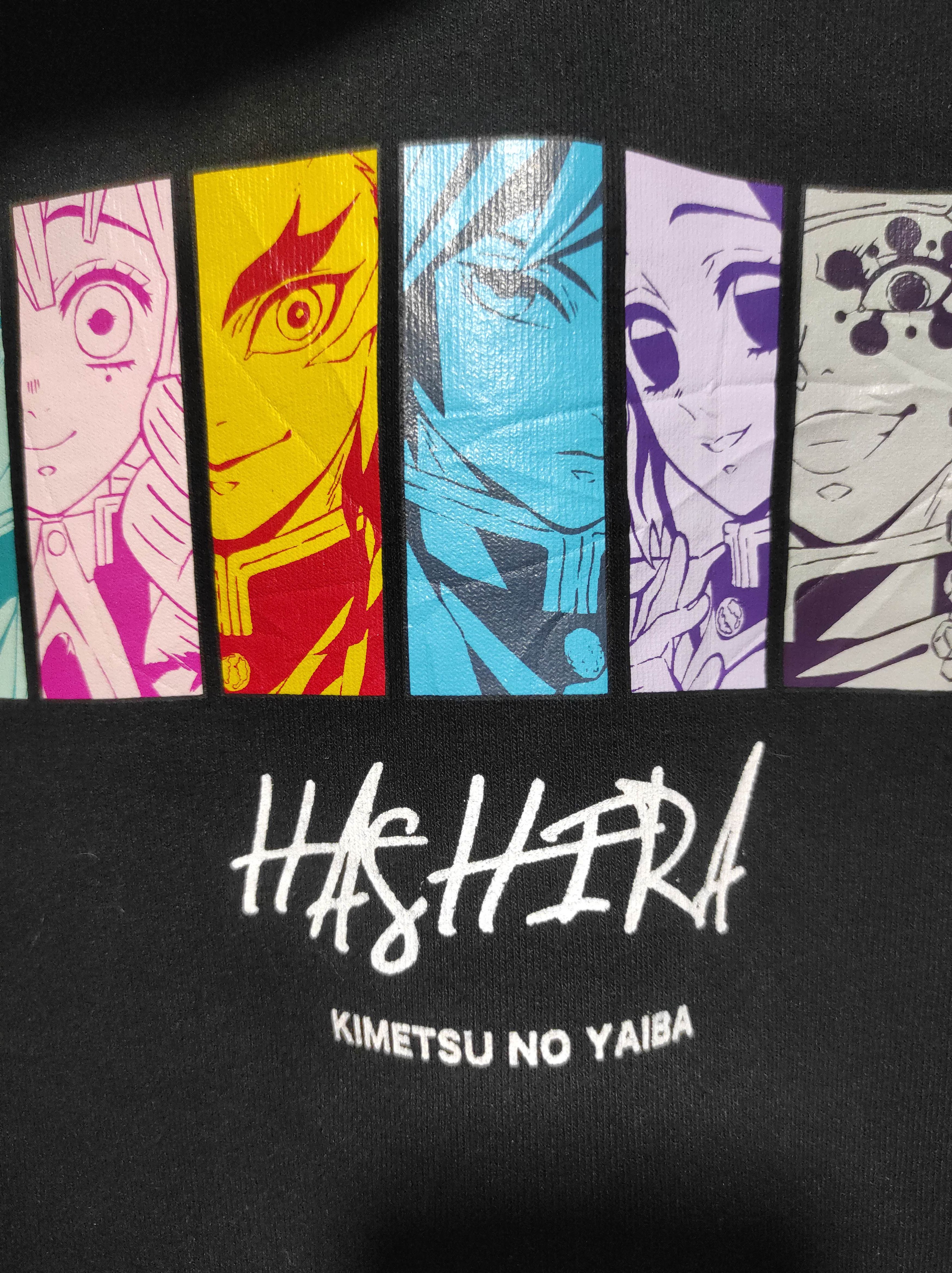 Anime Anime Hashira Kimetsu No Yaiba Anime Cartoon Fur Hoodie Size US M / EU 48-50 / 2 - 16 Thumbnail