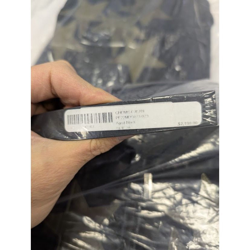 Amiri o1rshd1 Chemist Jean Denim Jeans in Aged Black 28 Size US 28 / EU 44 - 20 Thumbnail