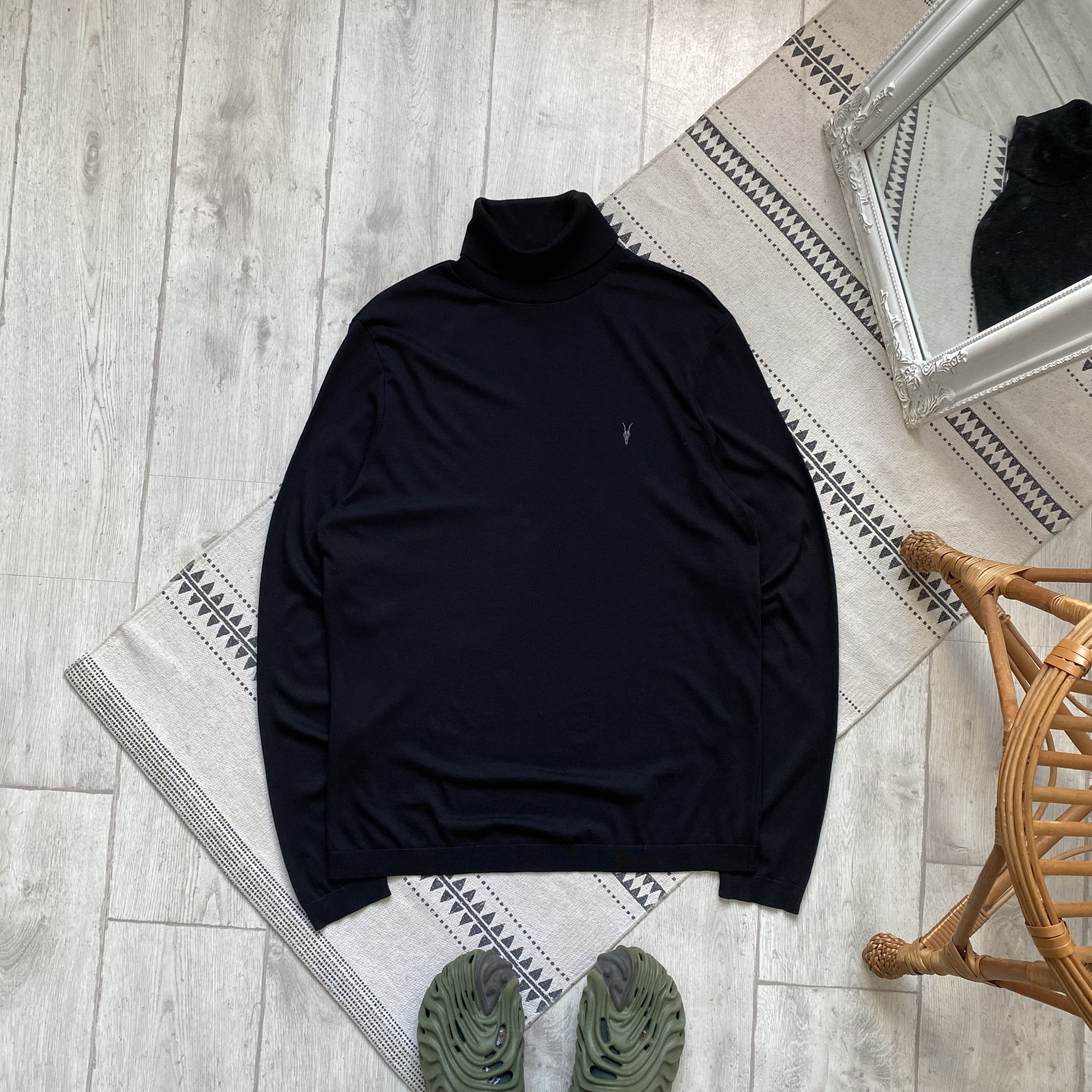 Allsaints Luxury Allsaint Turtlenecks Sweater slim fit oldmoney Size US XL / EU 56 / 4 - 1 Thumbnail