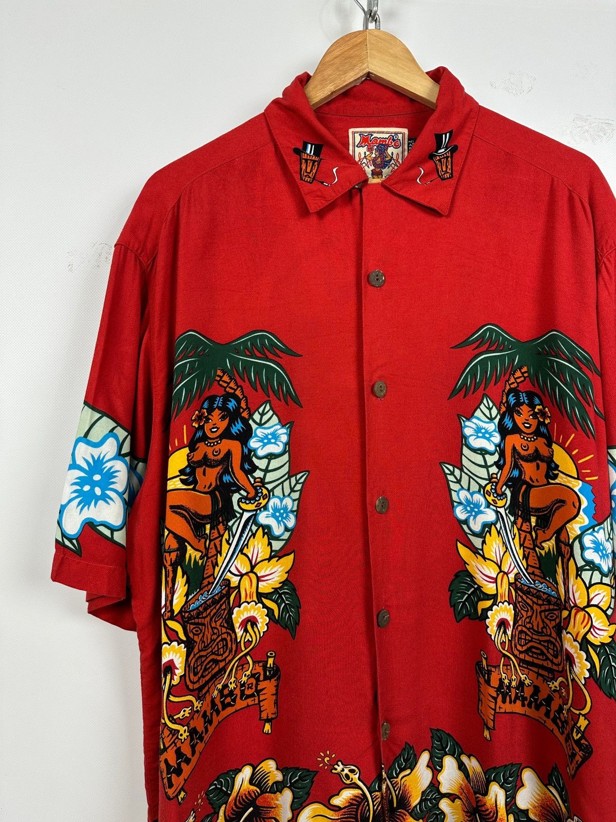 Mambo Vintage Mambo Loud Australian All Over Print Hawaiian Shirt Size US M / EU 48-50 / 2 - 3 Thumbnail