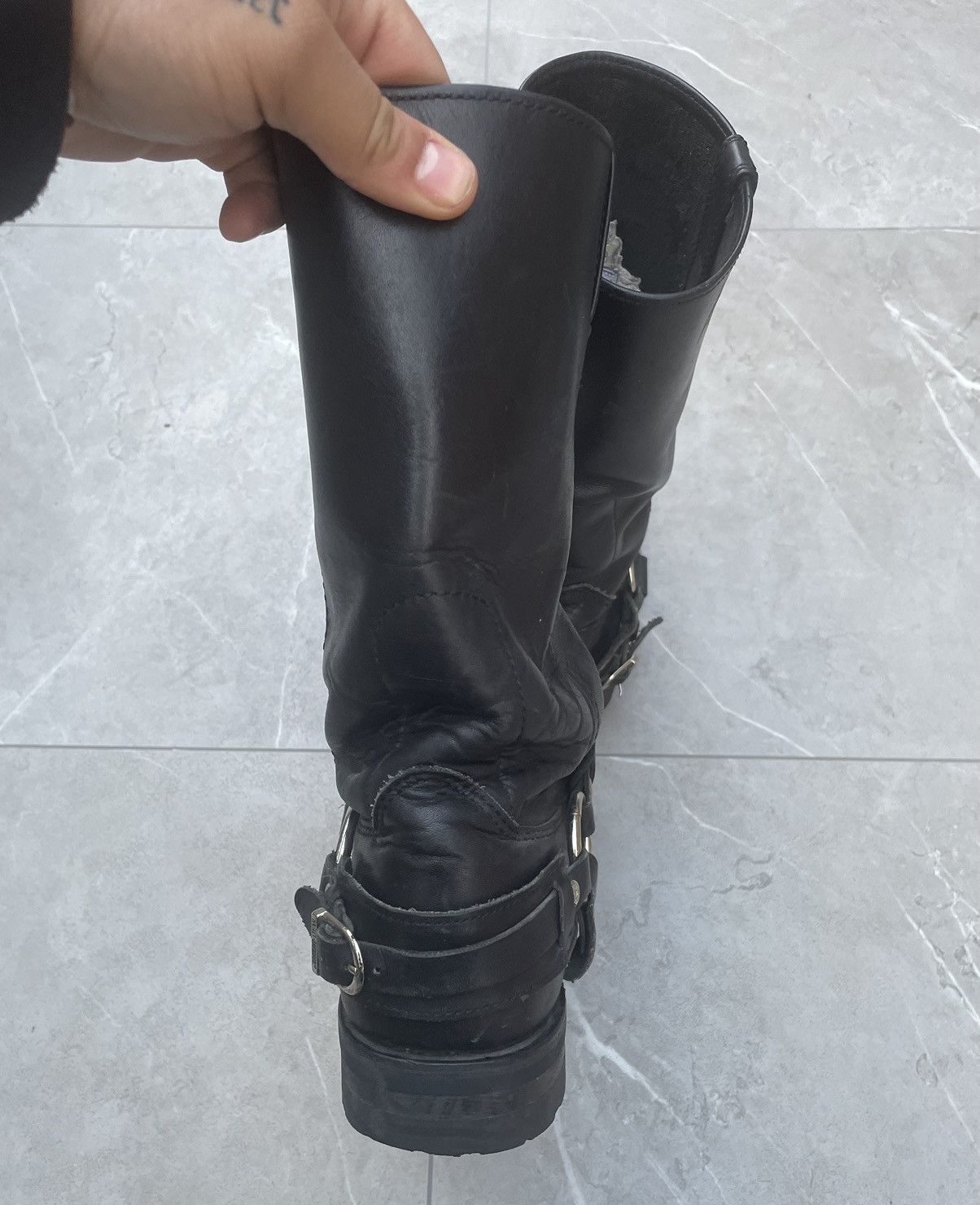 Vintage Vintage Harley Motorcycle Engineering Boots Size US 10 / EU 43 - 9 Thumbnail