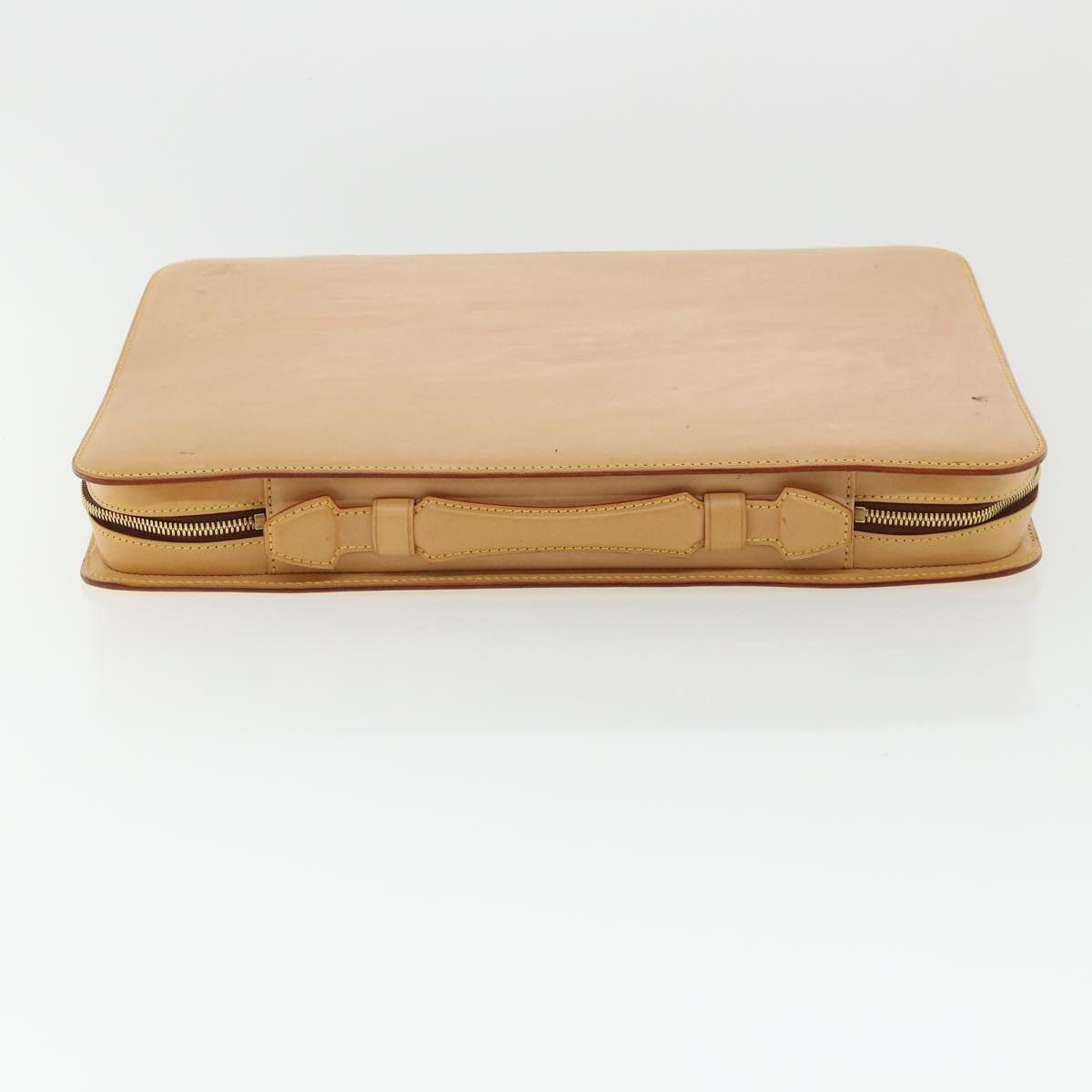 Louis Vuitton LOUIS VUITTON Valtec Briefcase Nomad Leather Beige M99071 Size ONE SIZE - 6 Thumbnail