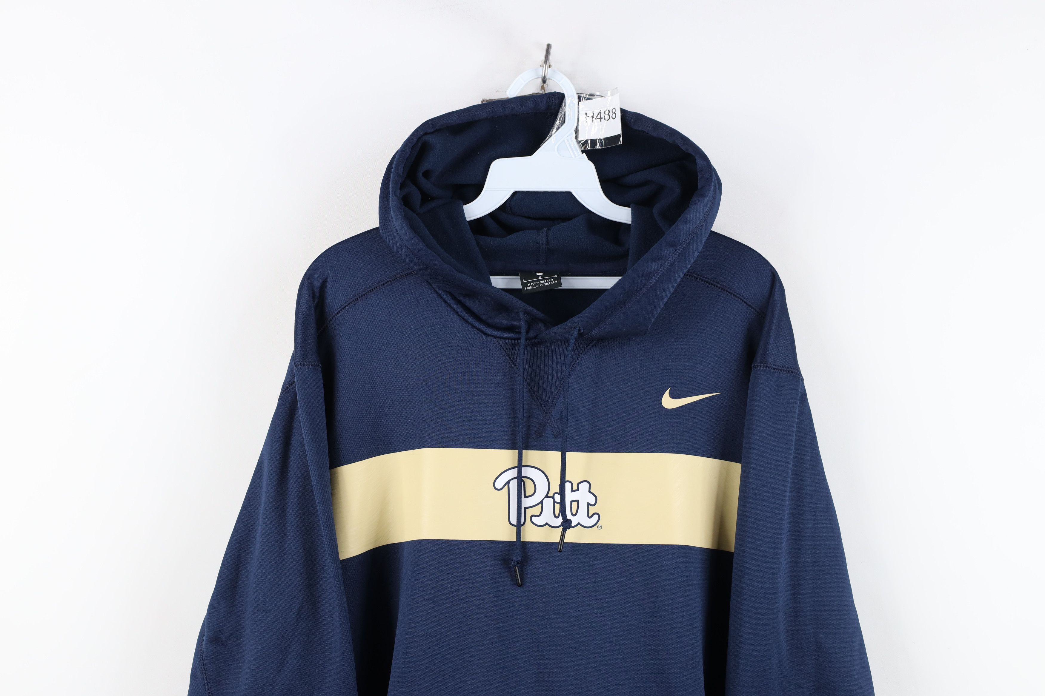 Nike Nike Scott Mini Swoosh University of Pittsburgh Hoodie Blue Size US L / EU 52-54 / 3 - 2 Thumbnail