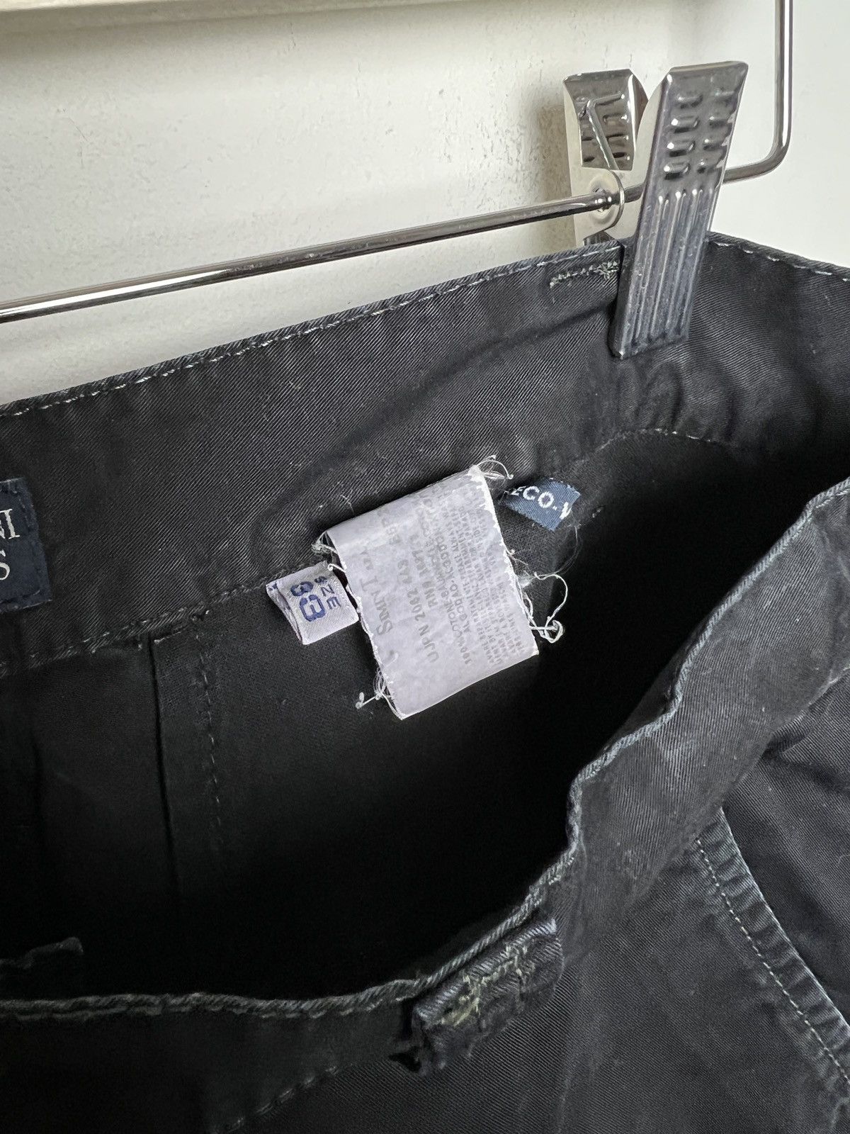 Giorgio Armani armani y2k multipocket washed cargo pants Size US 33 - 12 Thumbnail
