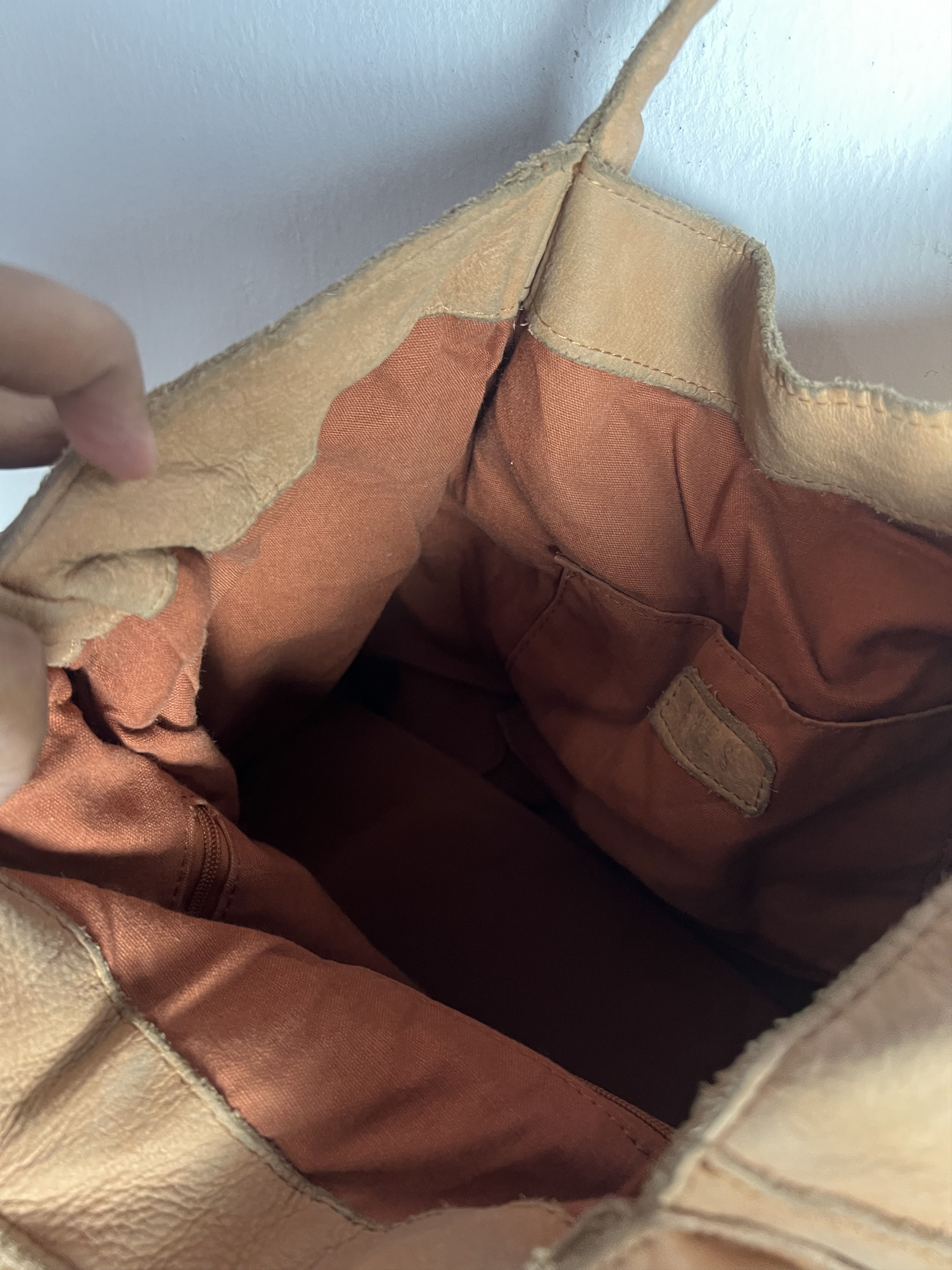 Genuine Leather Tres Kmrii Style Studded Leather Suede Hobo Bag Size ONE SIZE - 13 Thumbnail