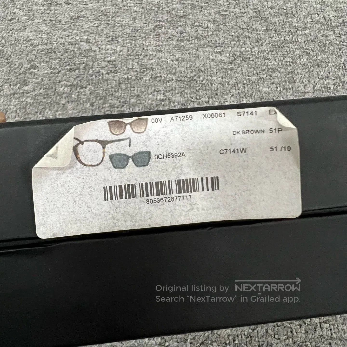 Chanel Chanel Tortoiseshell Glasses with Clip. Size ONE SIZE - 5 Thumbnail