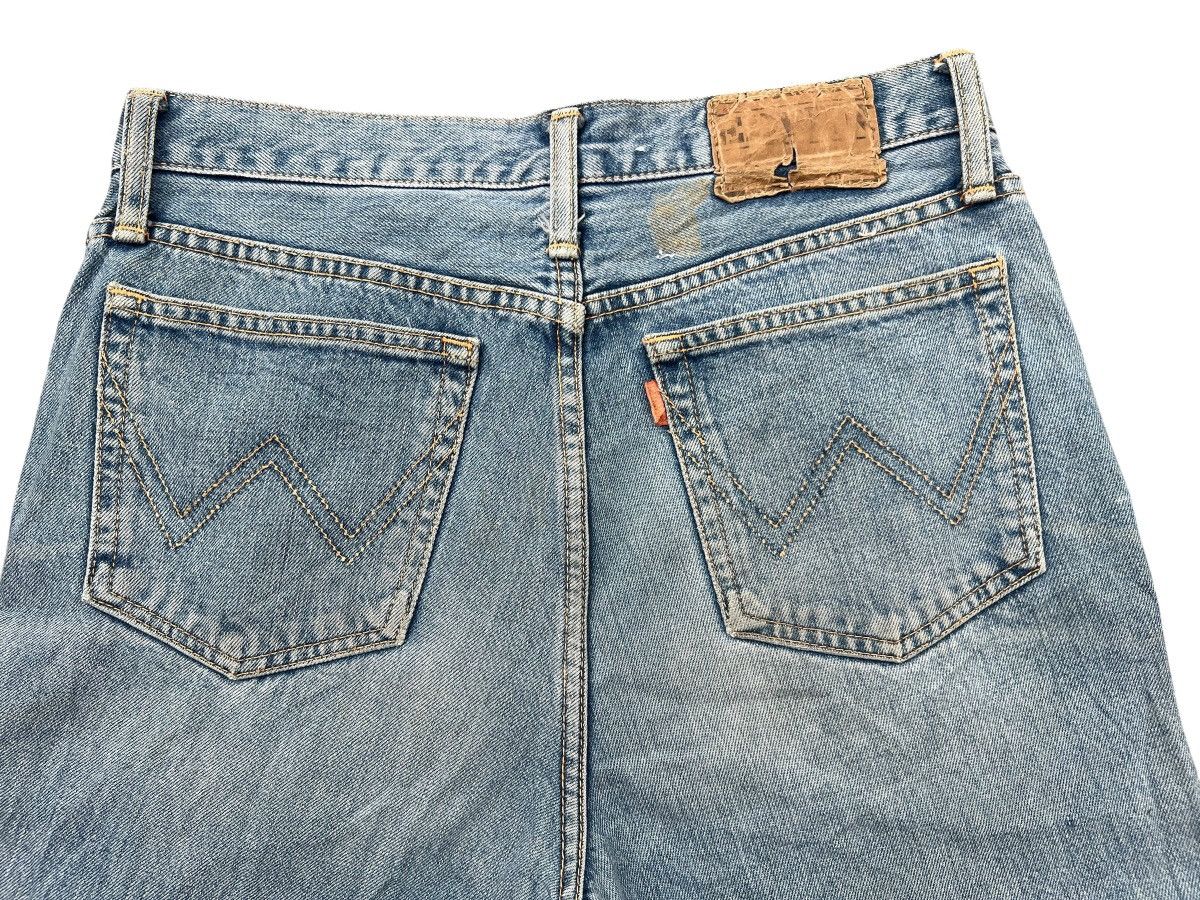 Edwin Vintage Edwin Japan Distressed Denim Jeans 31x32 Size US 31 - 7 Thumbnail