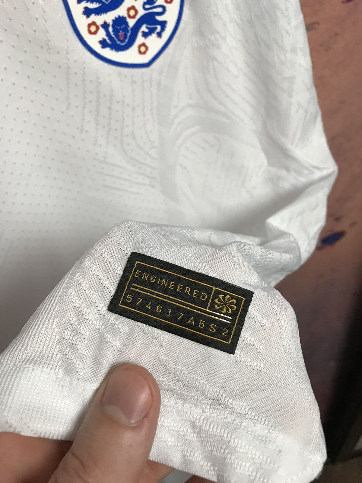 Nike England 3 lions soccer jersey Size US M / EU 48-50 / 2 - 3 Thumbnail