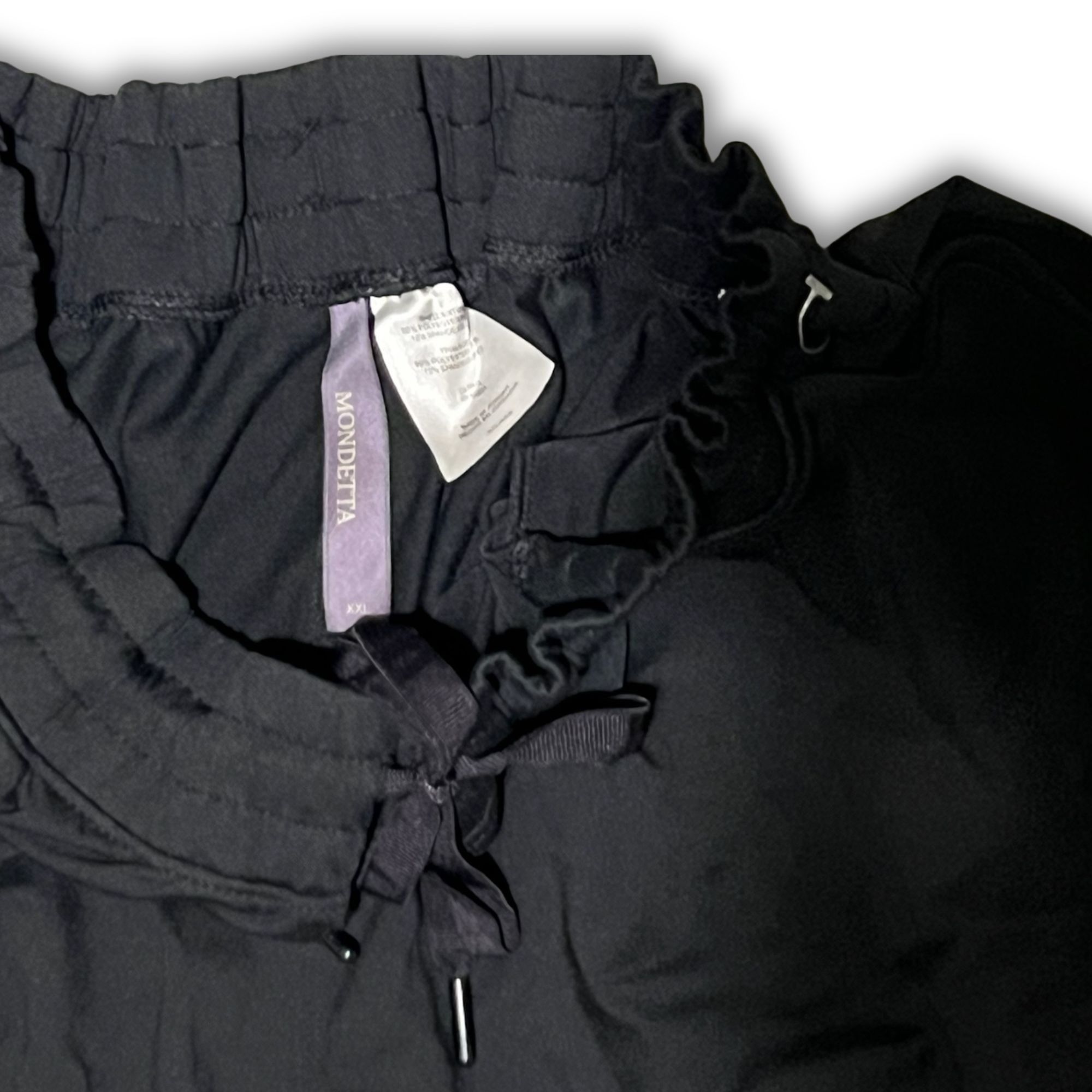 Mondetta Mondetta XXL Black Moisture-Wicking Woven Shorts Lightweight Size 38" / US 16 / IT 52 - 4 Thumbnail