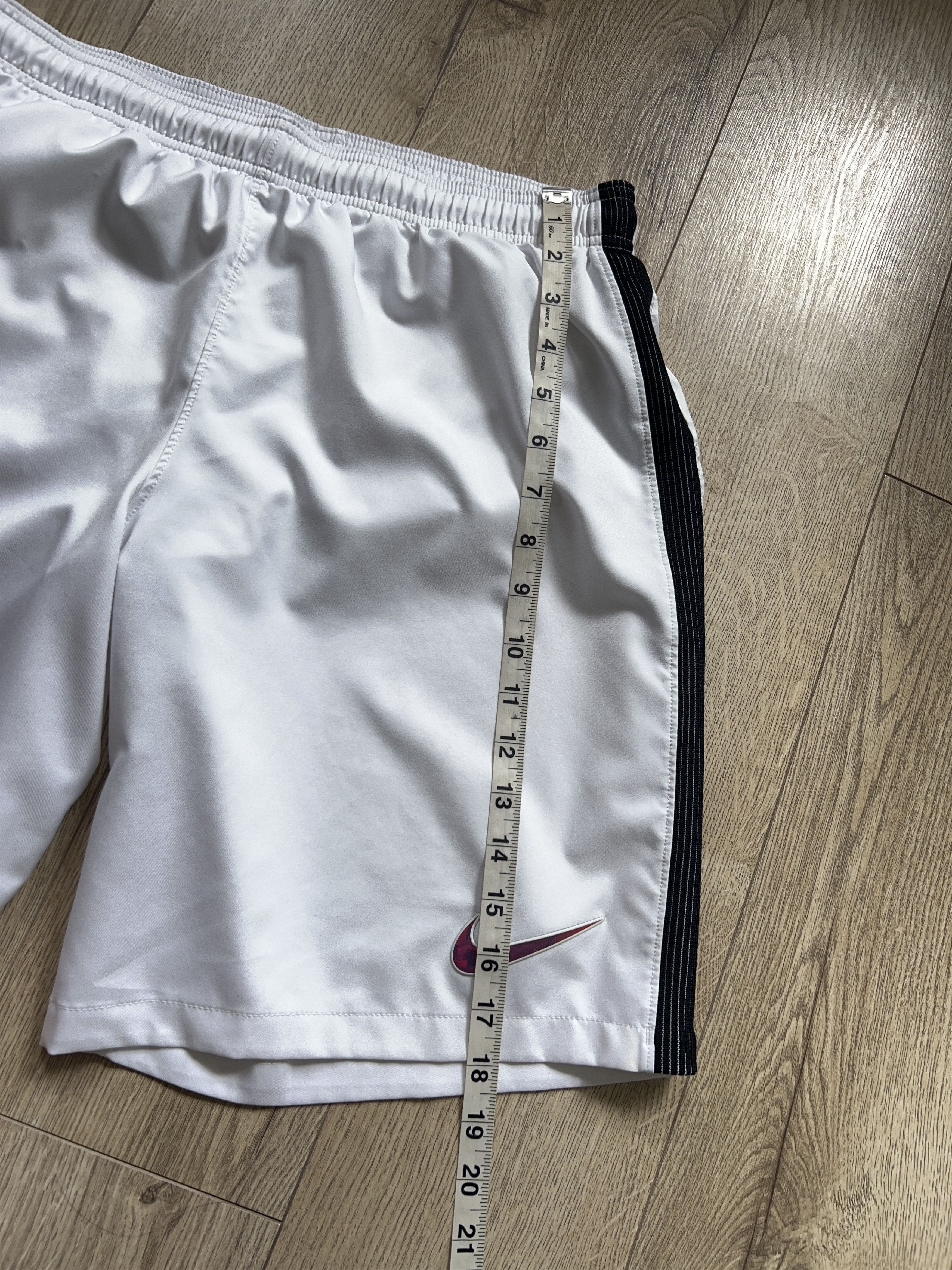 Nike Nike Paris Saint Germain PSG Shorts White Football Soccer Size US 36 / EU 52 - 11 Thumbnail