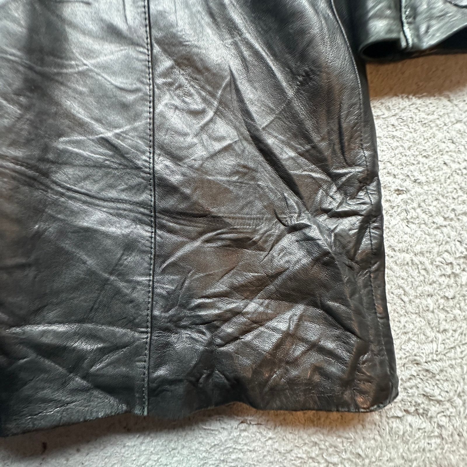Wilsons Leather VTG Pelle Studio Wilsons Thinsulate Leather Coat Women Large Size L / US 10 / IT 46 - 11 Thumbnail