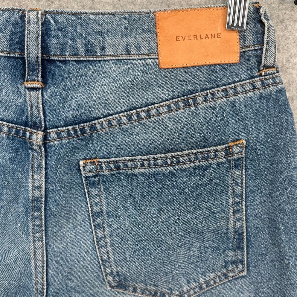 Everlane Everlane The Denim Short, 5" Cut Off, Medium Blue Size 26" / US 2 / IT 38 - 6 Thumbnail