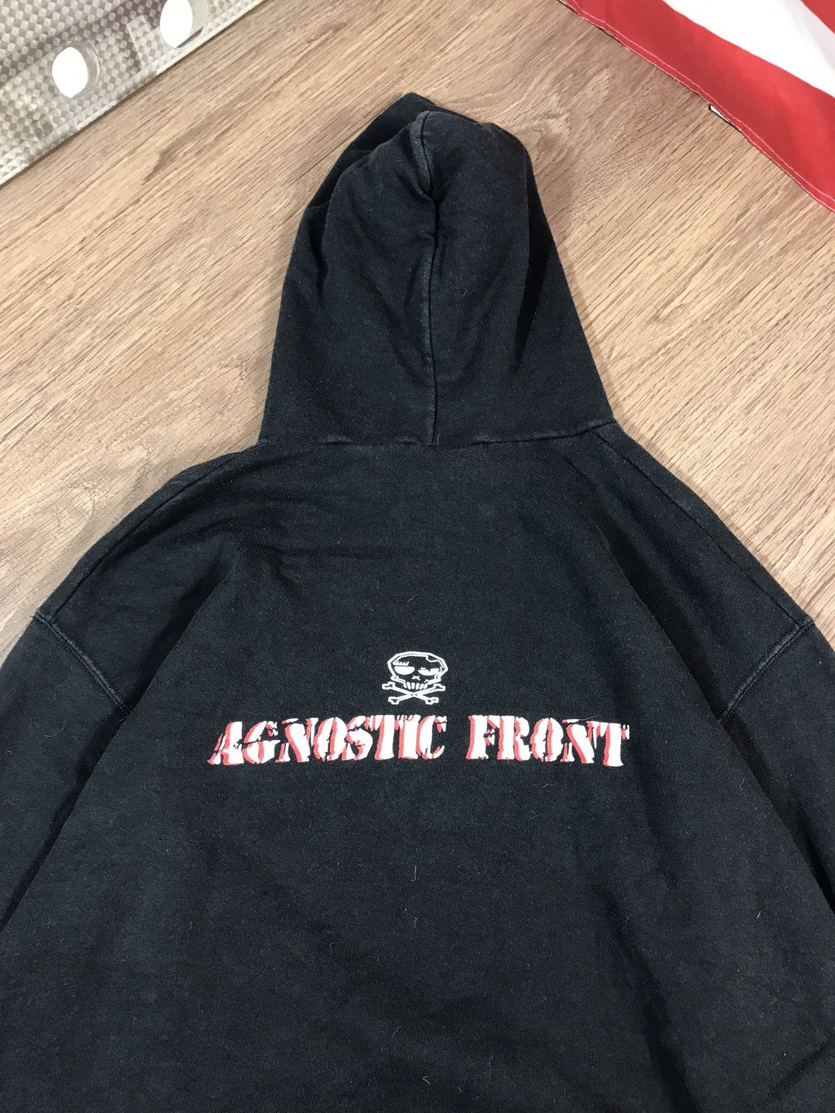 Band Tees × Vintage Agnostic Front Vintage Rare Hoodie Size US XL / EU 56 / 4 - 11 Thumbnail