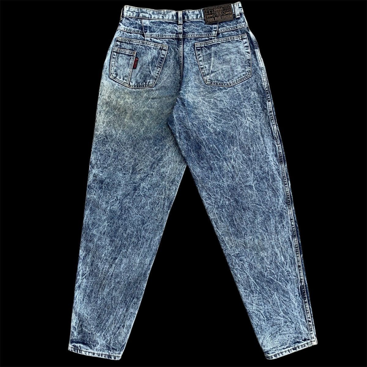 Wrangler Vintage 90s Wrangler Acid Wash Tapered Dirty Wash Denim W30 Size US 30 / EU 46 - 2 Thumbnail